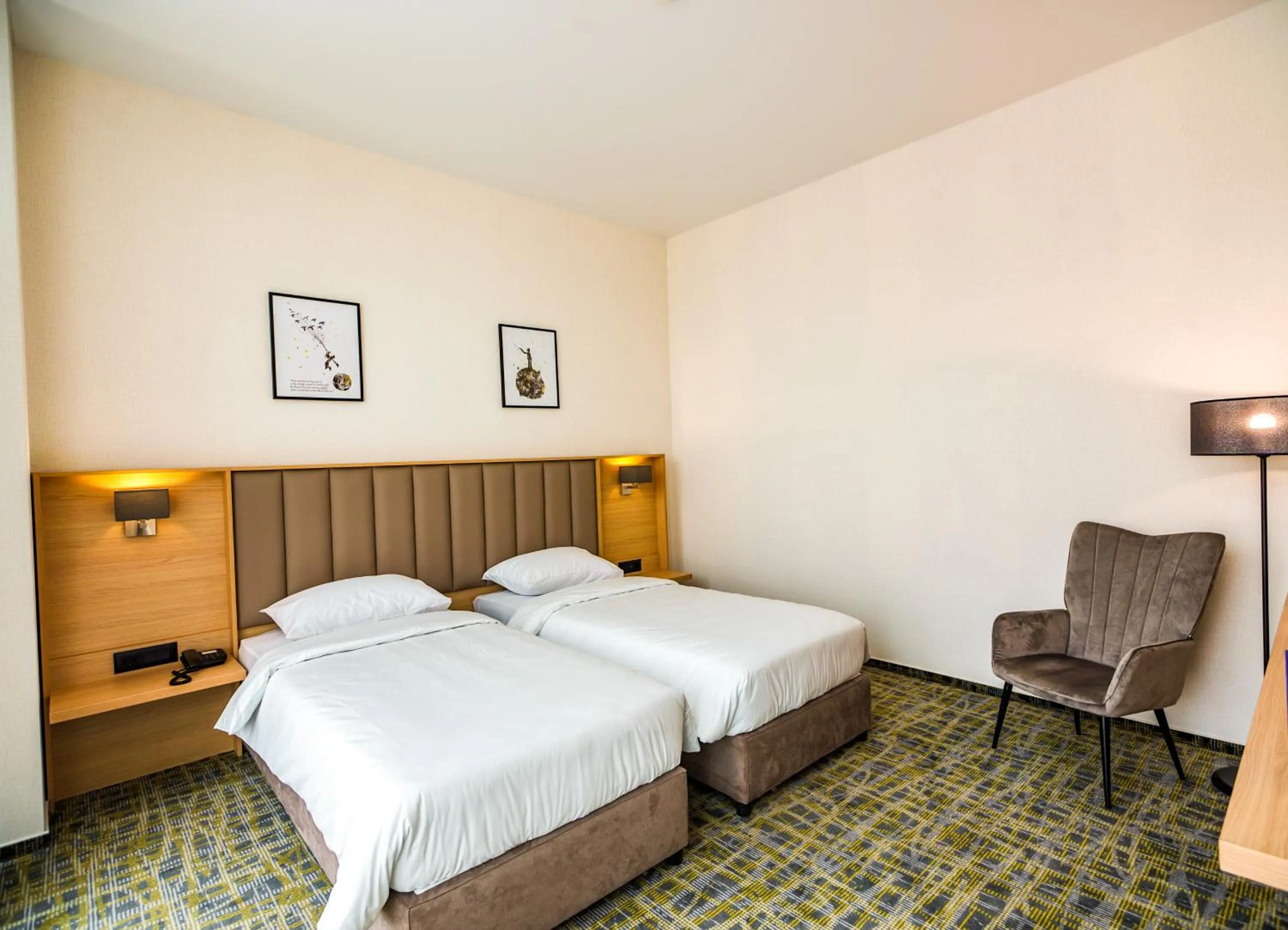 Bed in B1 City Hotel