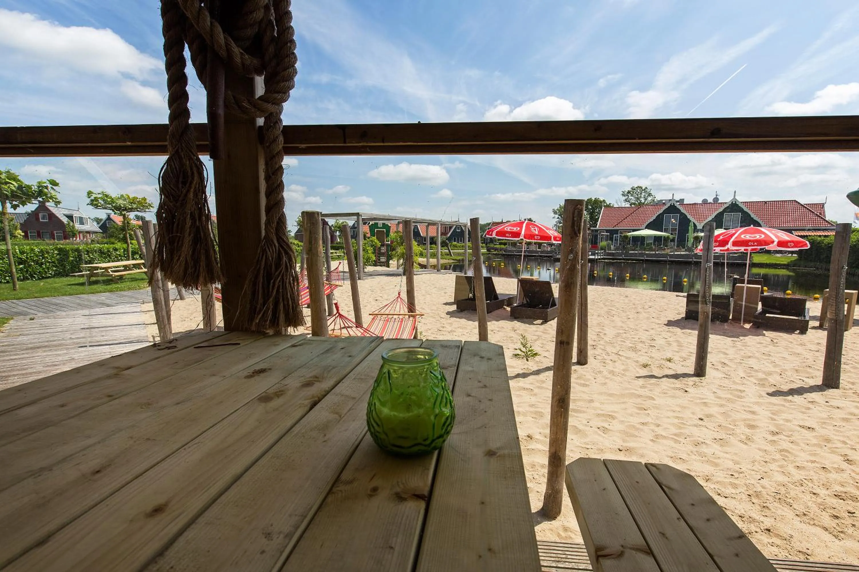 Lake view in De Beemster | Holiday park near Amsterdam