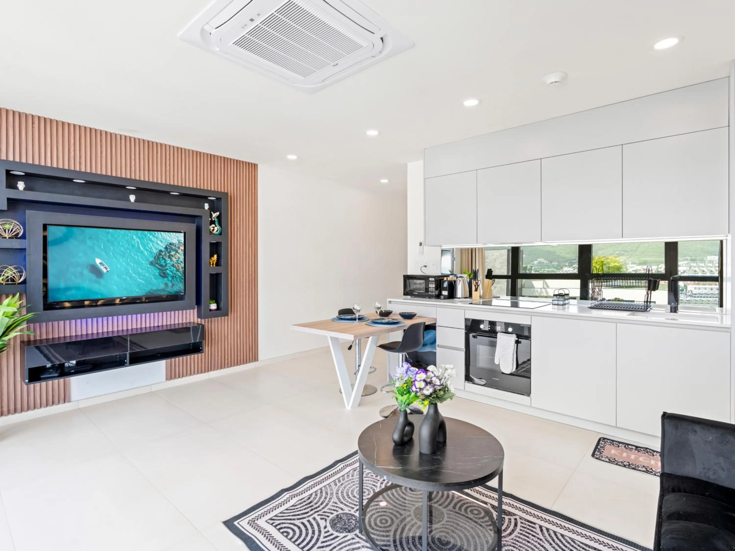 Living room in The Hills Residence