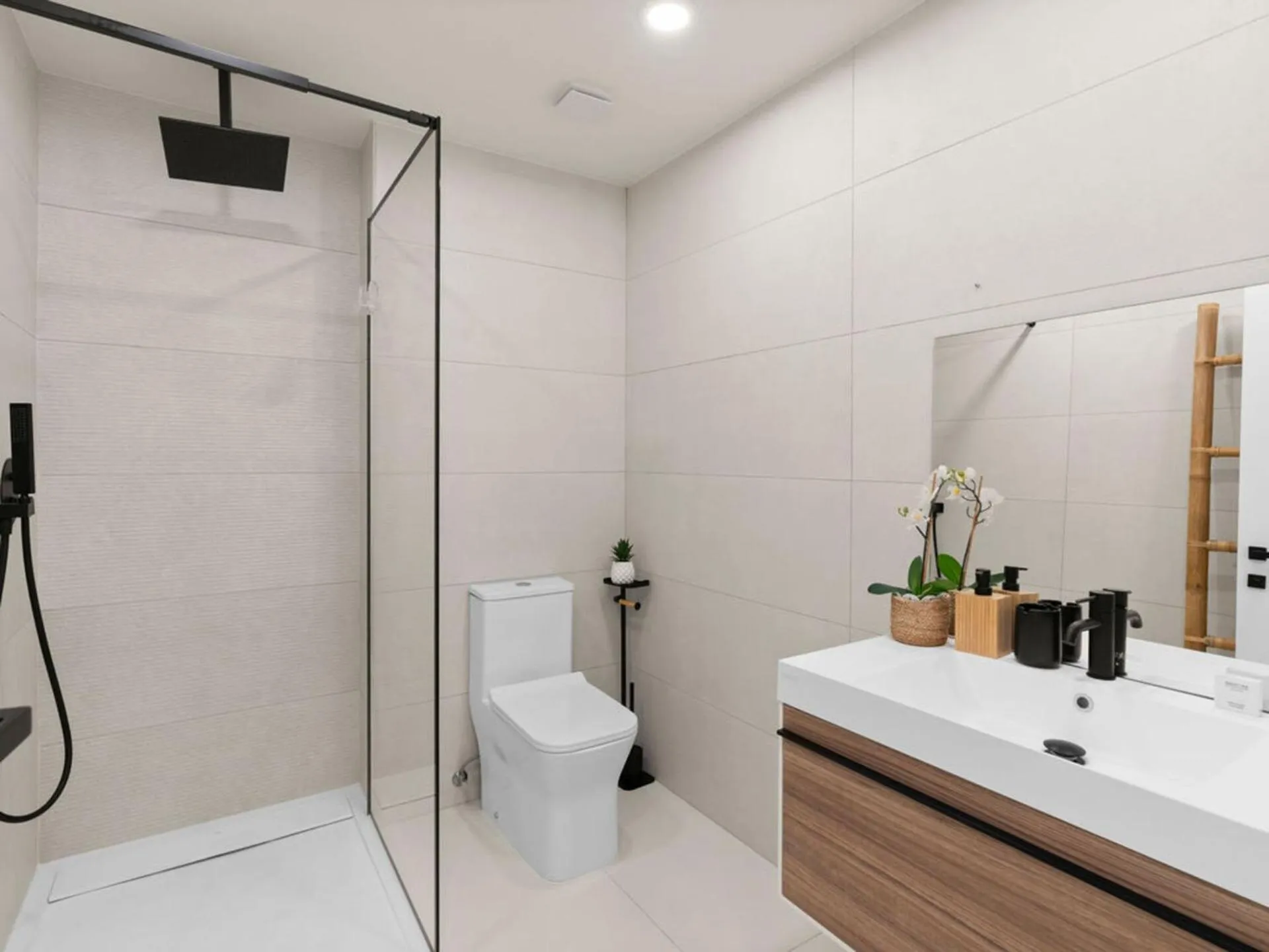 Shower in The Hills Residence