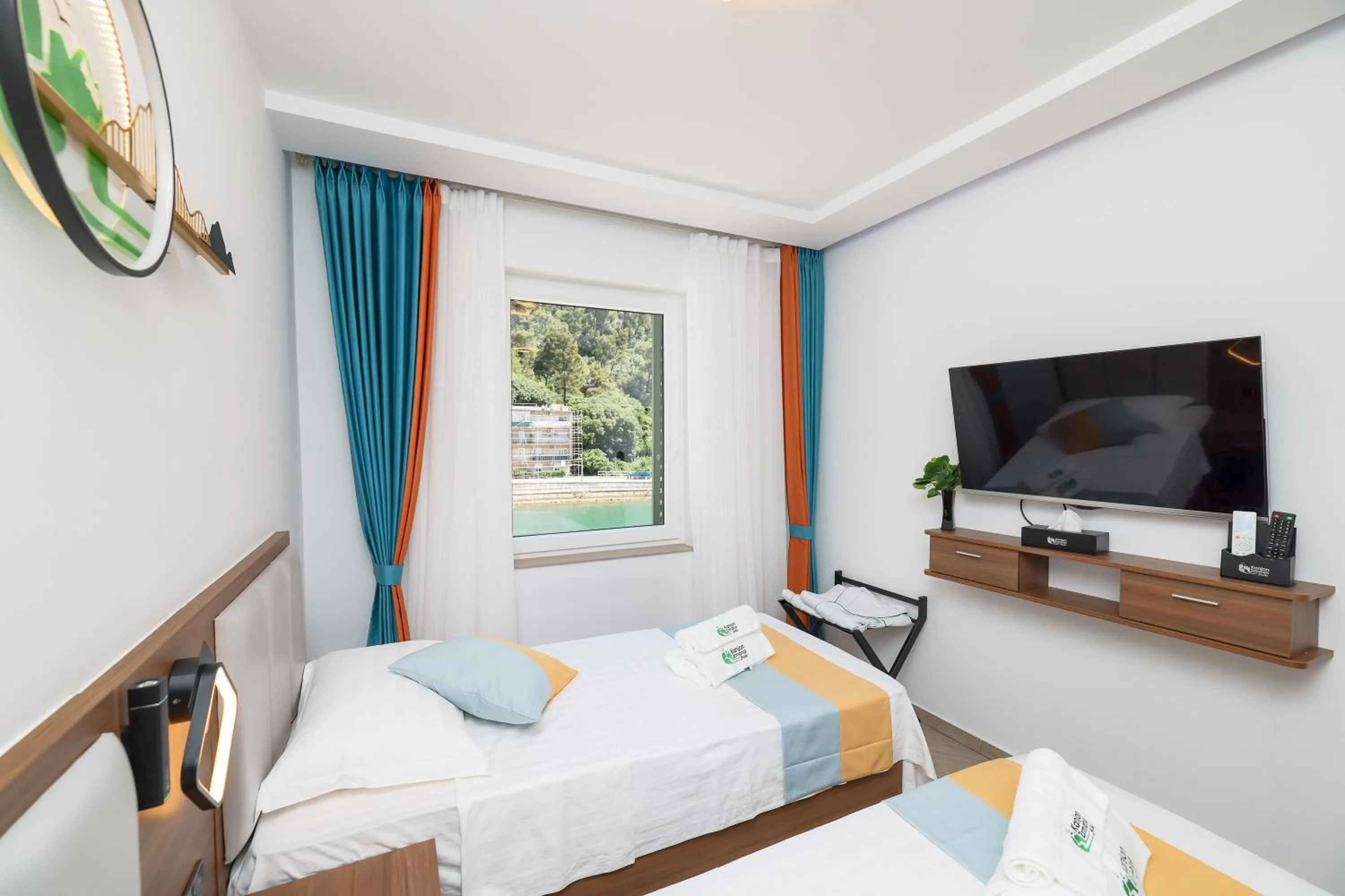 Bed in Hotel Kanjon Zrmanje