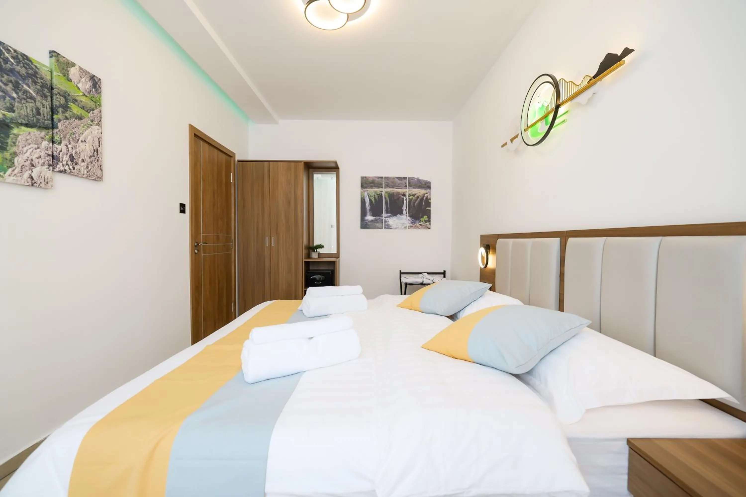 Bed in Hotel Kanjon Zrmanje