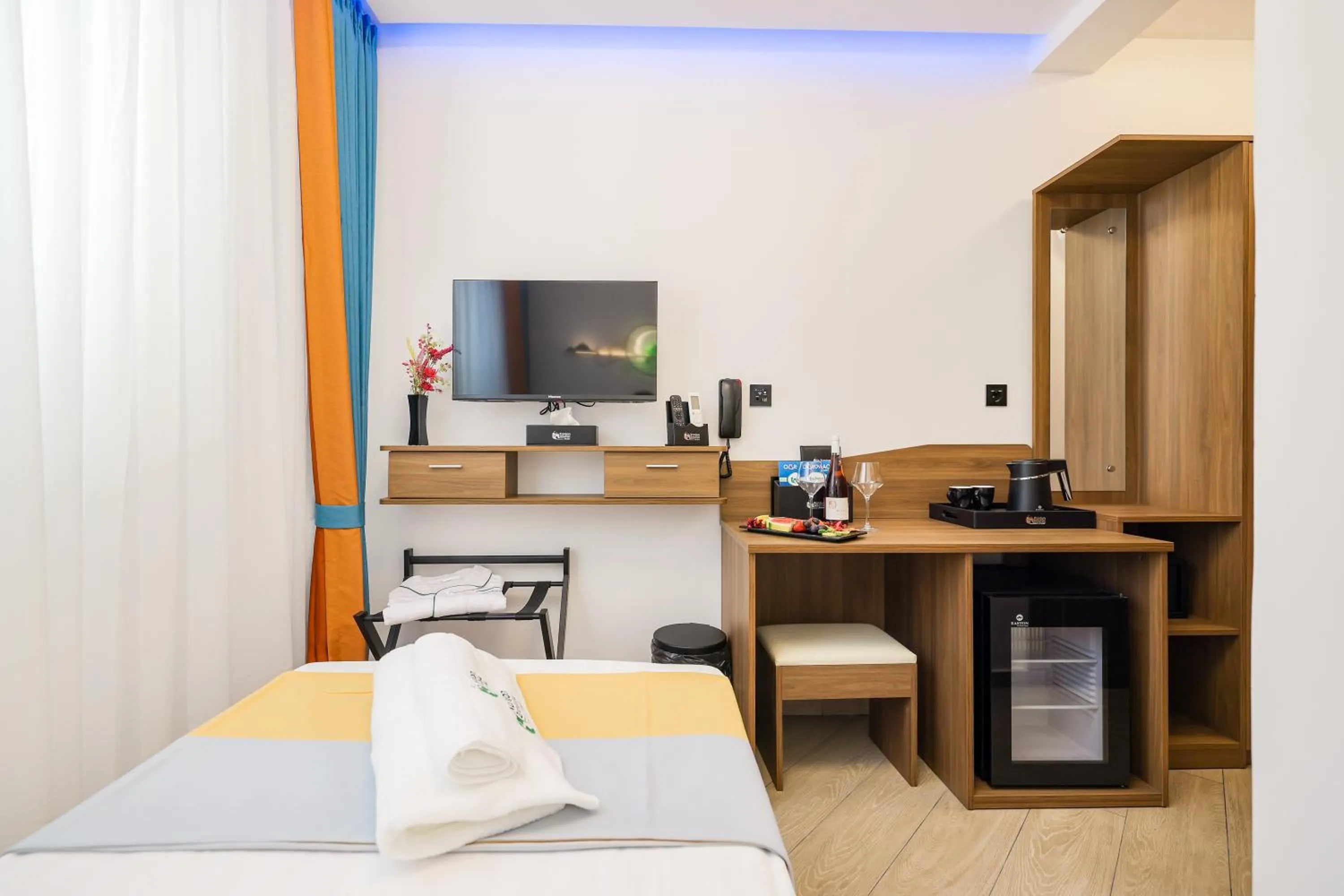 Bed in Hotel Kanjon Zrmanje