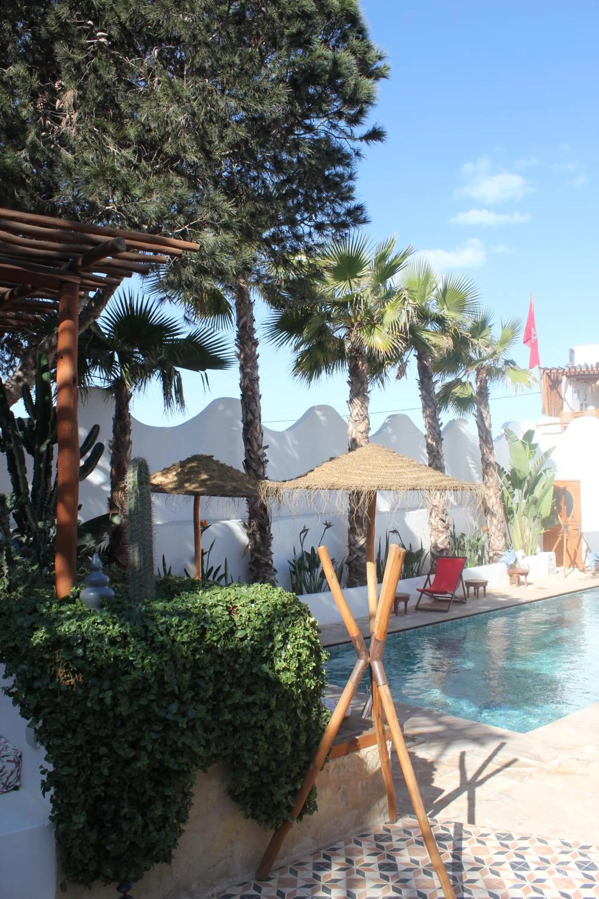 Swimming pool in La Maison des Vagues