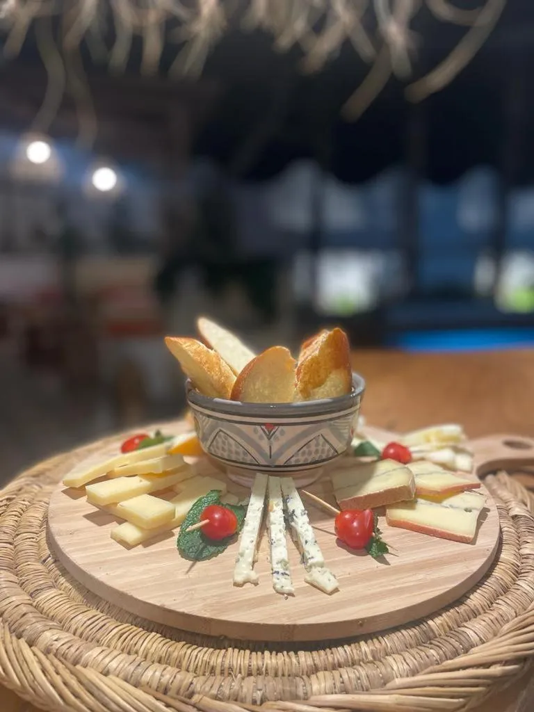 Food in La Maison des Vagues