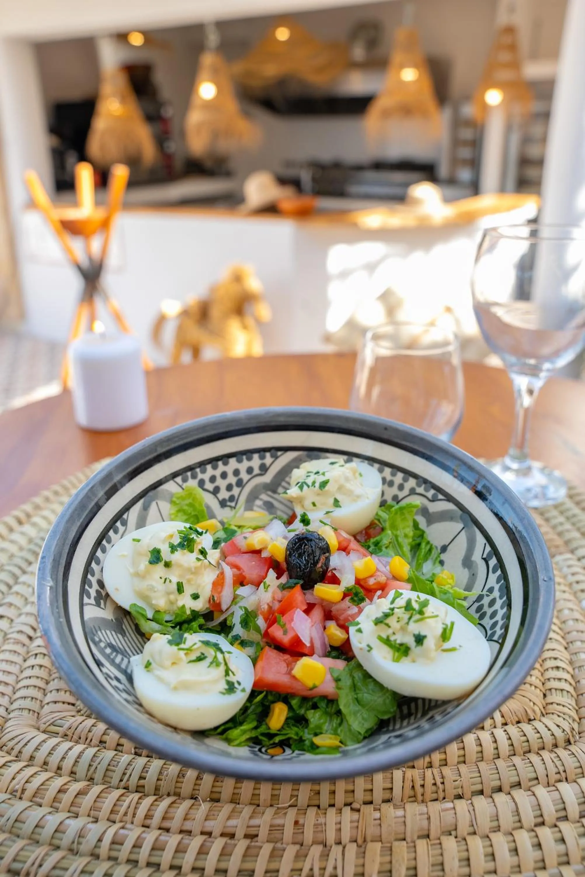 Food in La Maison des Vagues