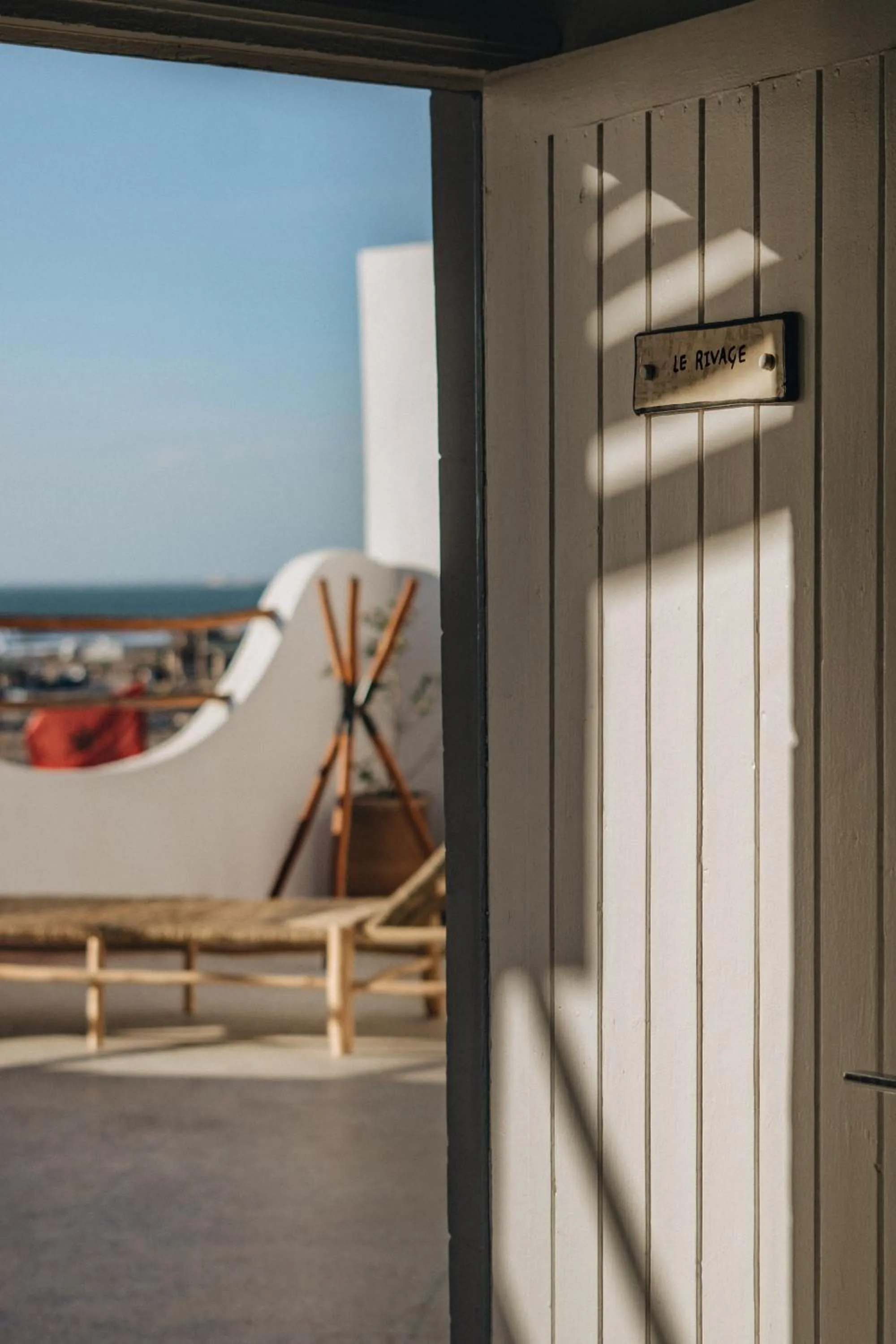 Patio in La Maison des Vagues