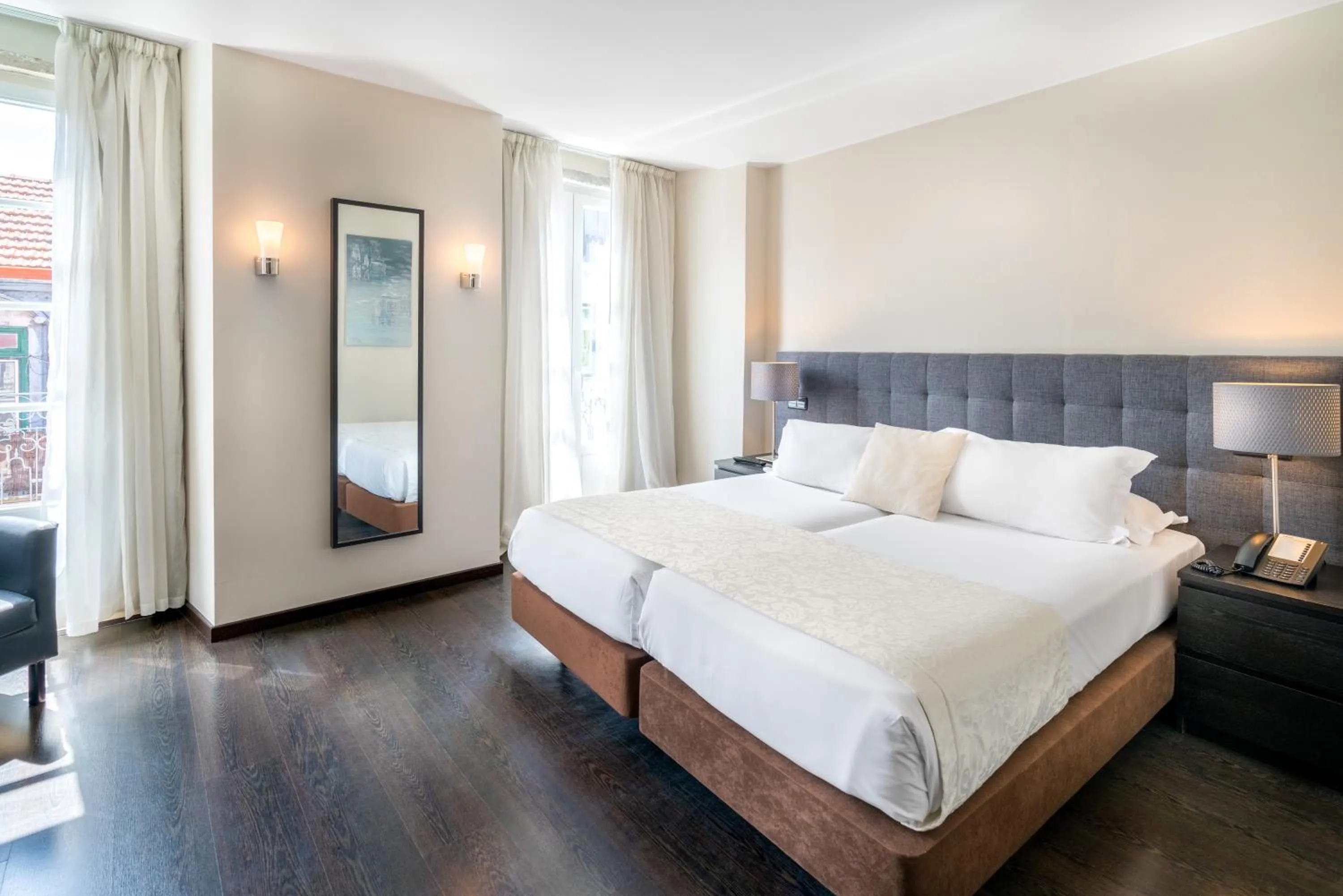 Bedroom, Bed in Rossio Garden Hotel