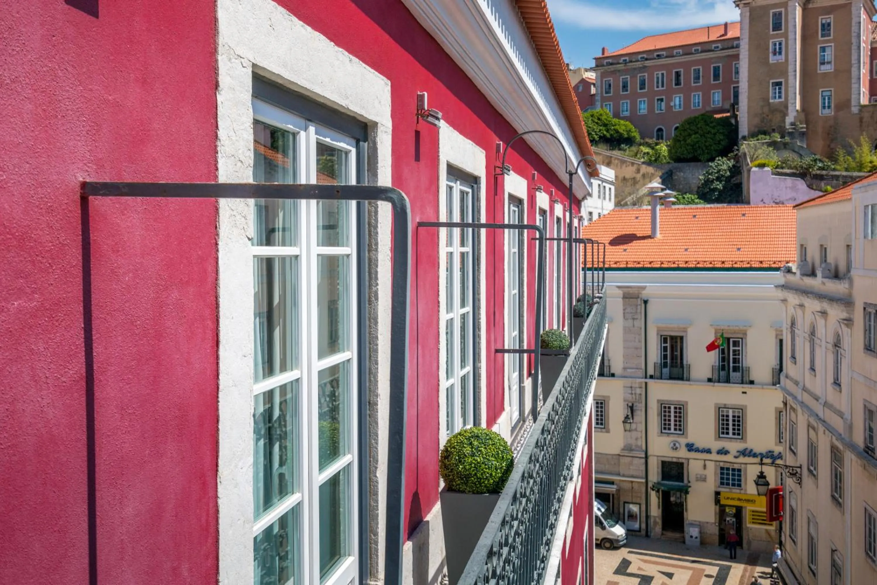 City view in Rossio Garden Hotel