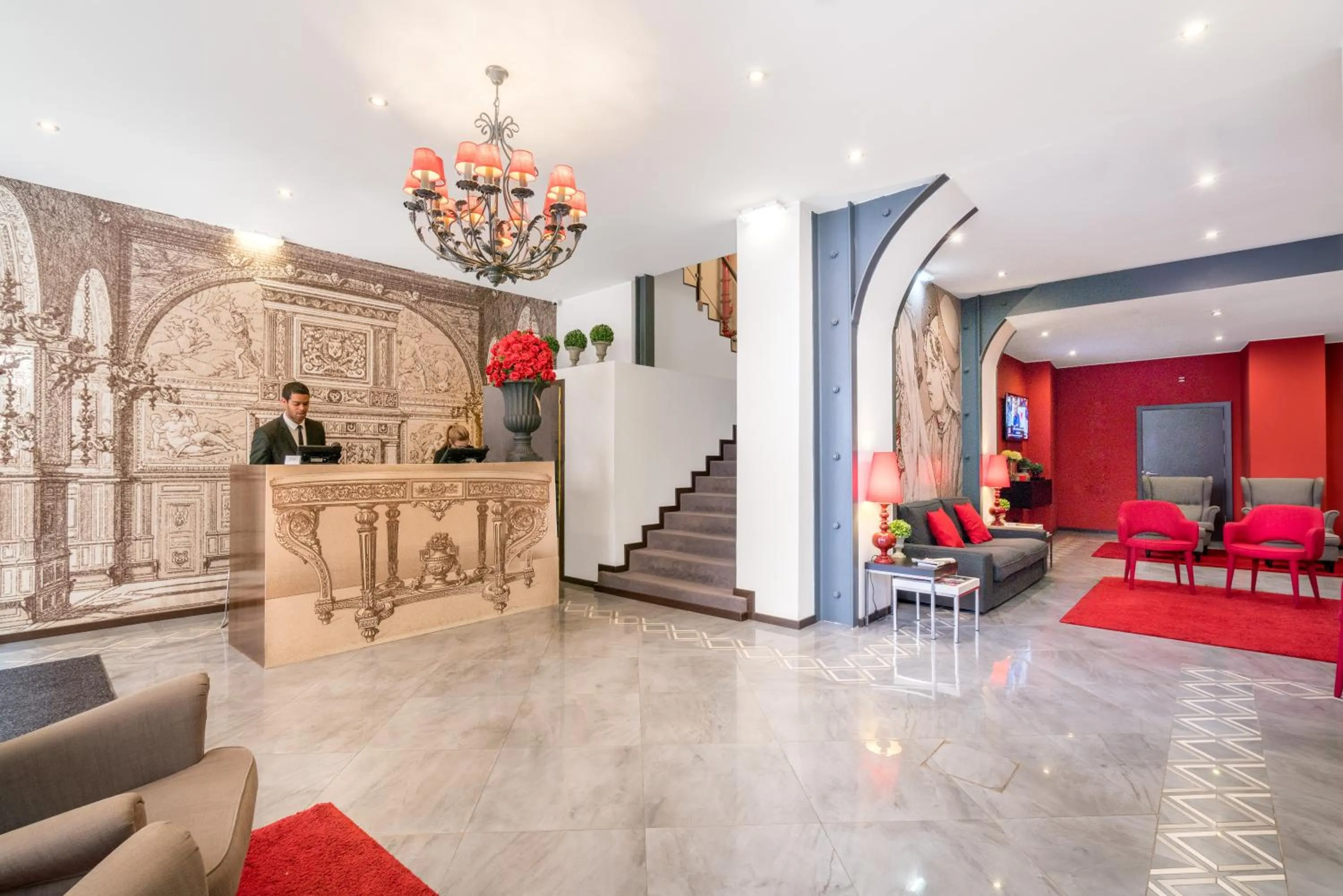 Lobby or reception in Rossio Garden Hotel