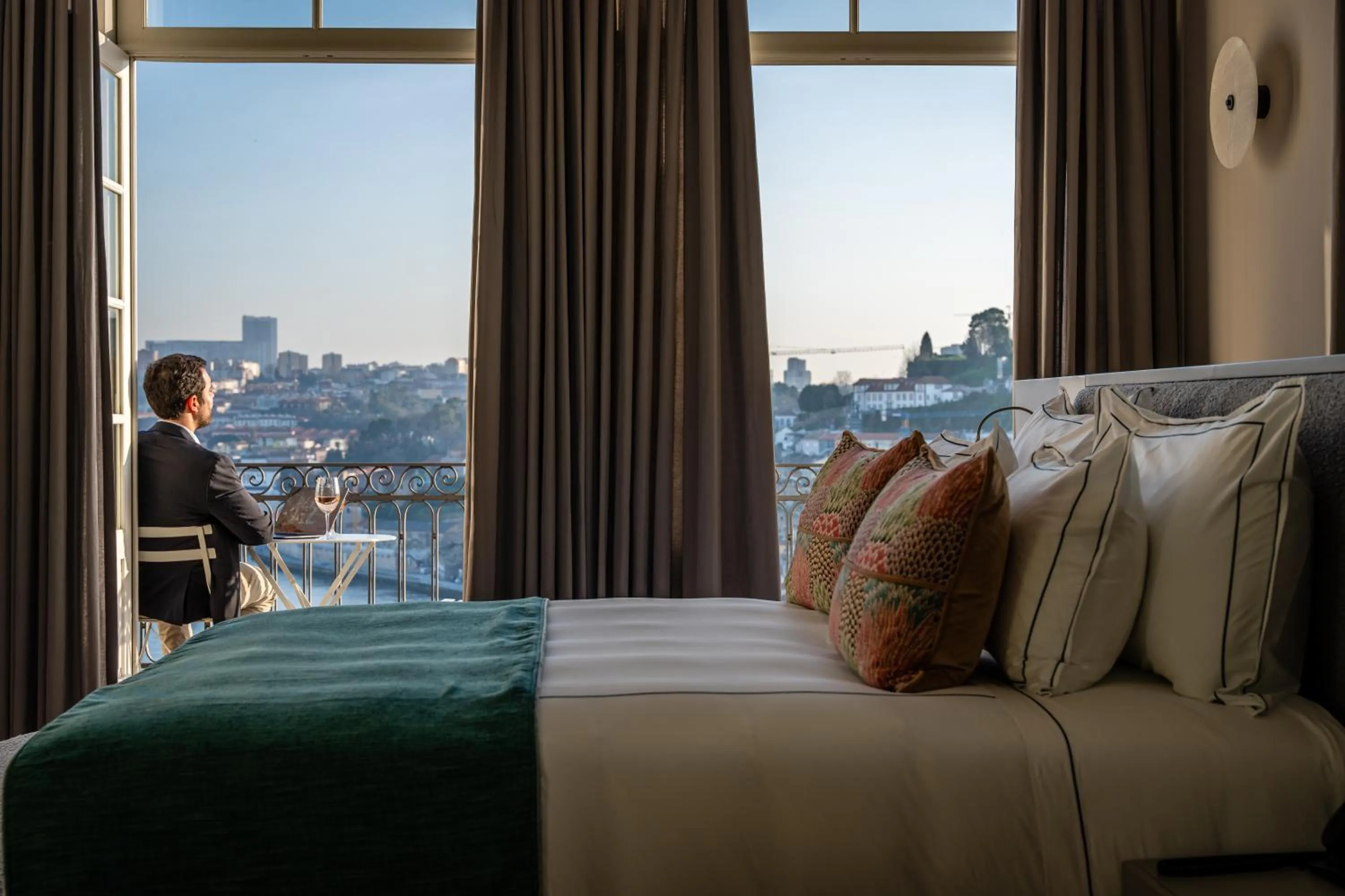 Bedroom in Maison Bleue