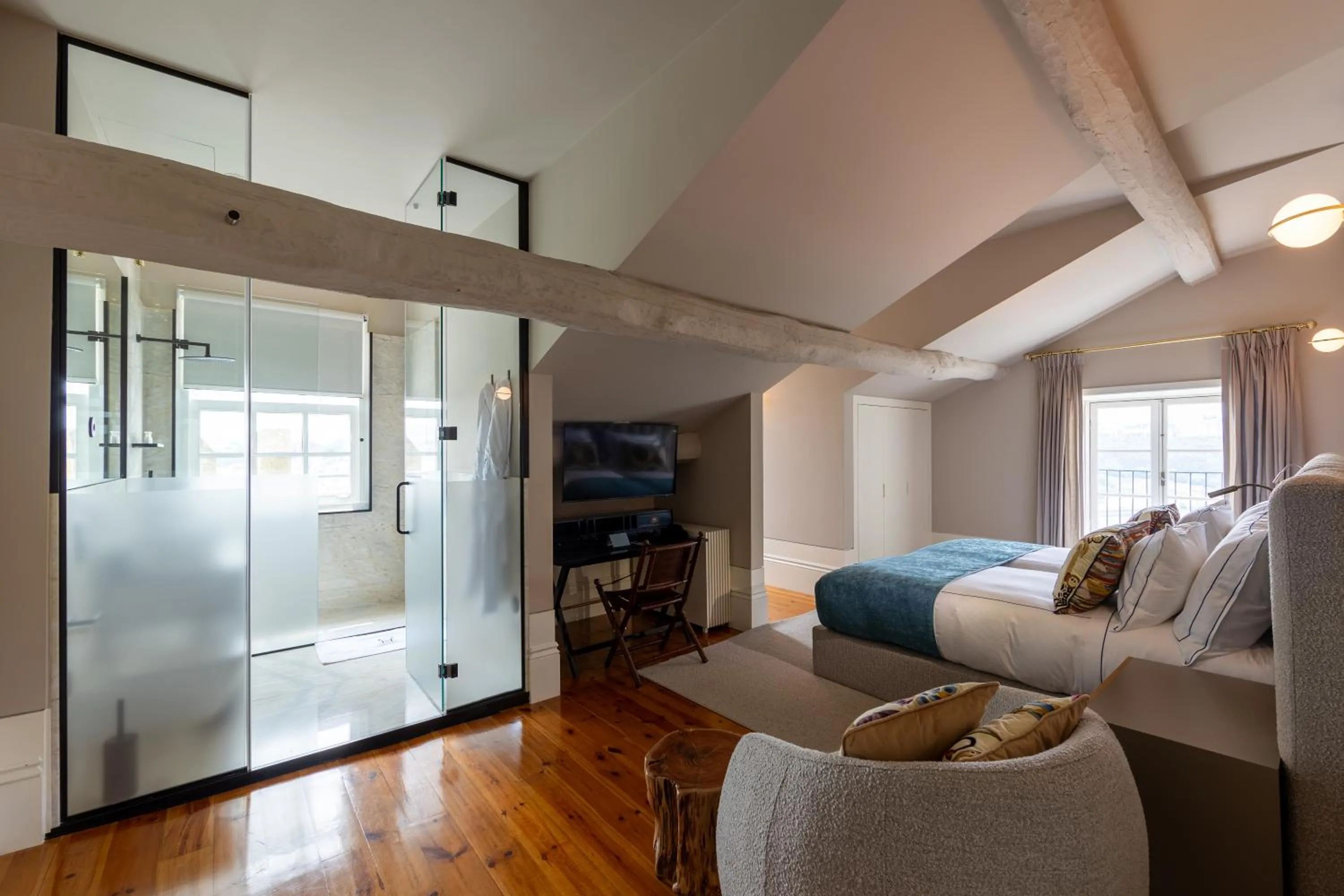 Bedroom in Maison Bleue