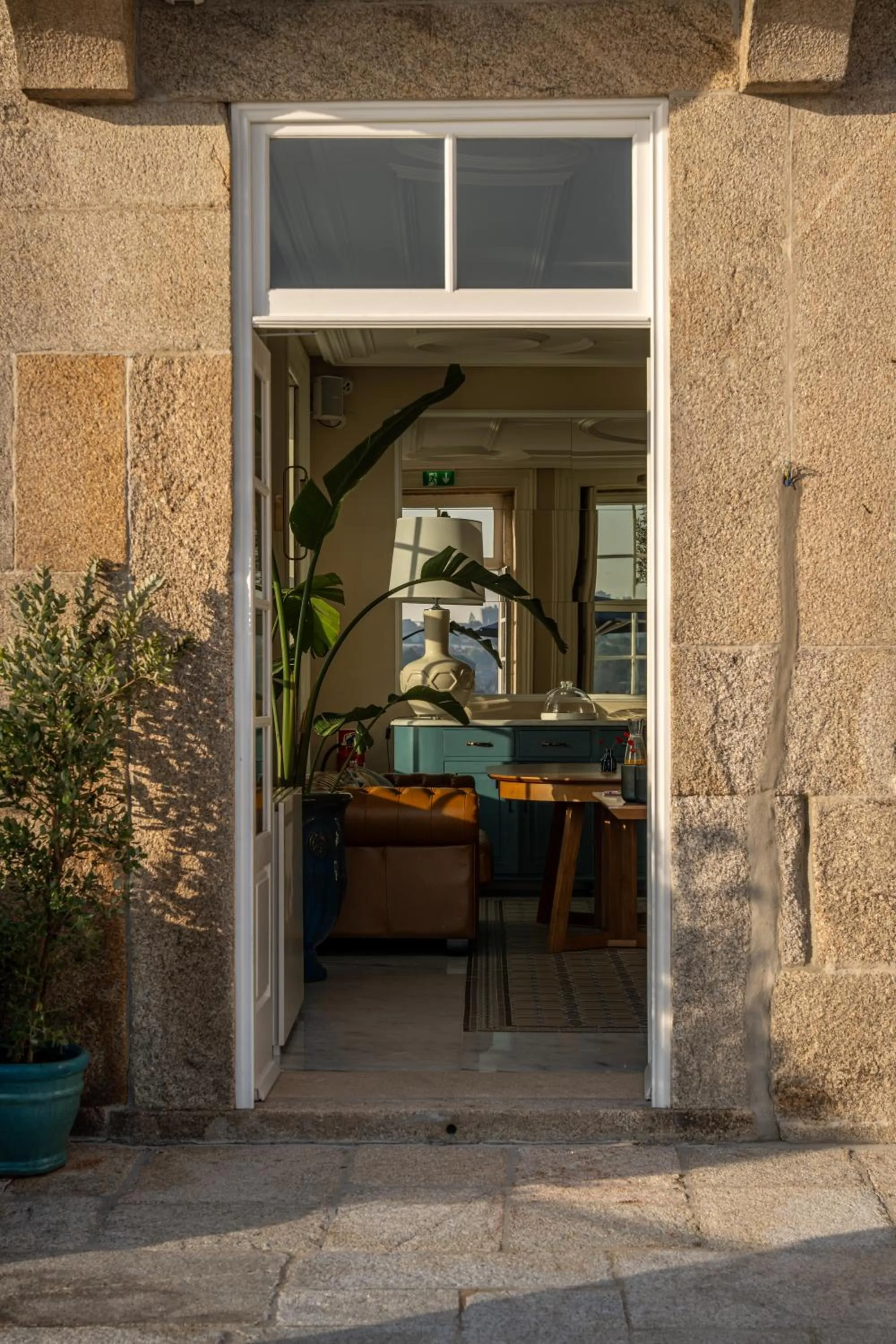 Patio in Maison Bleue