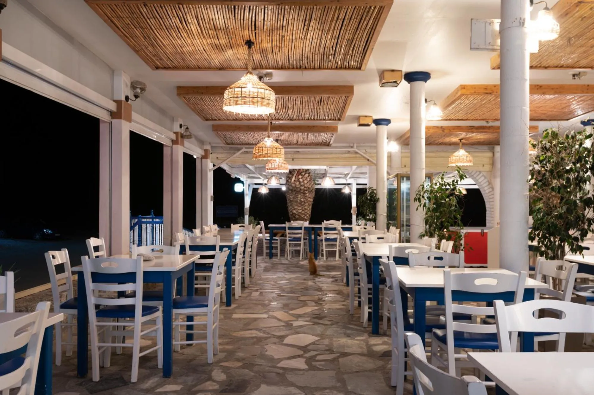 Restaurant/places to eat in Prasonisi Light House Boutique Hotel