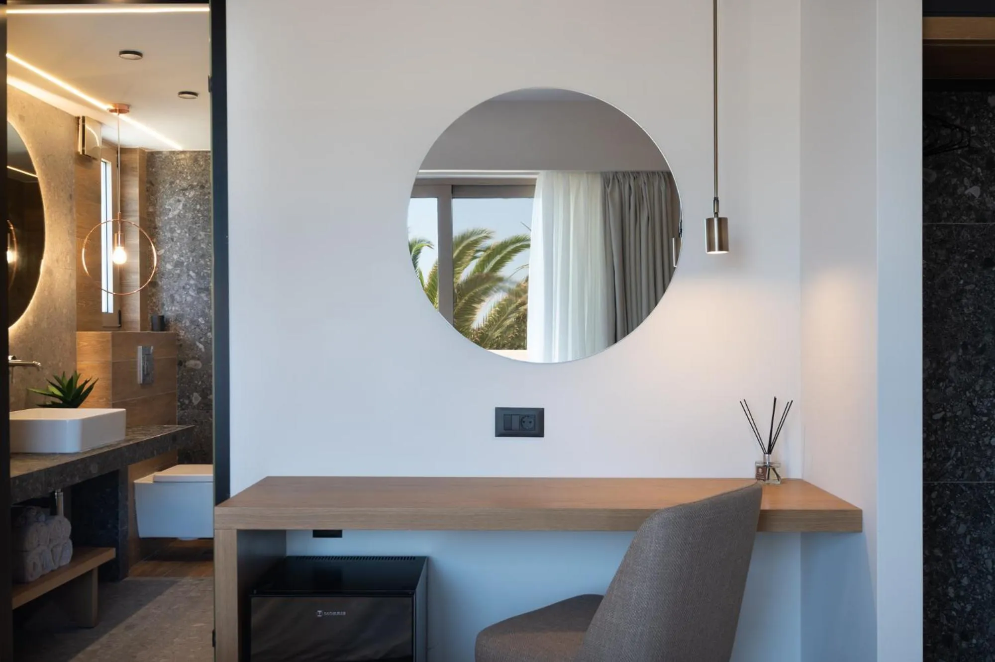 Bathroom in Prasonisi Light House Boutique Hotel