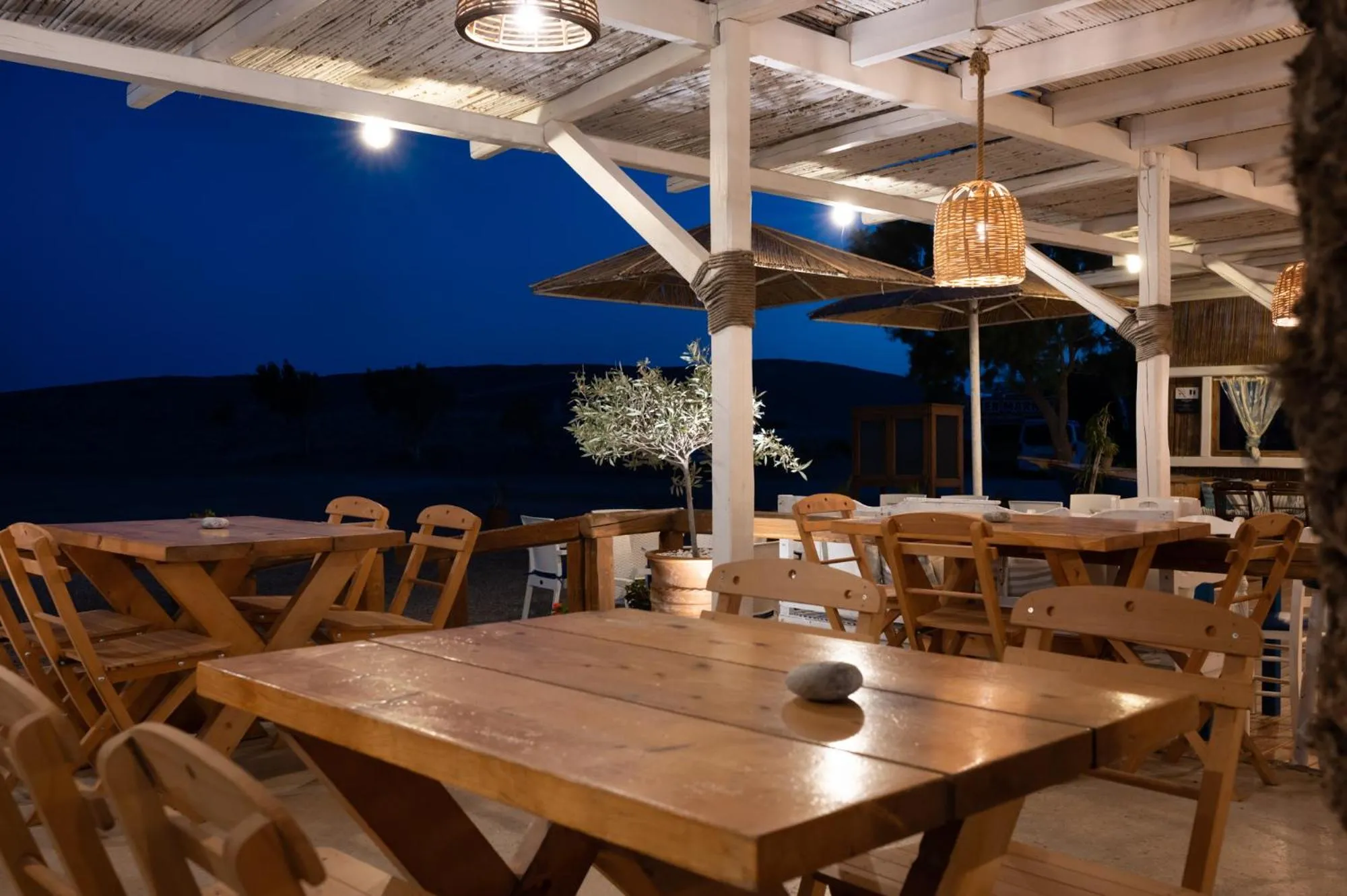 Restaurant/places to eat in Prasonisi Light House Boutique Hotel