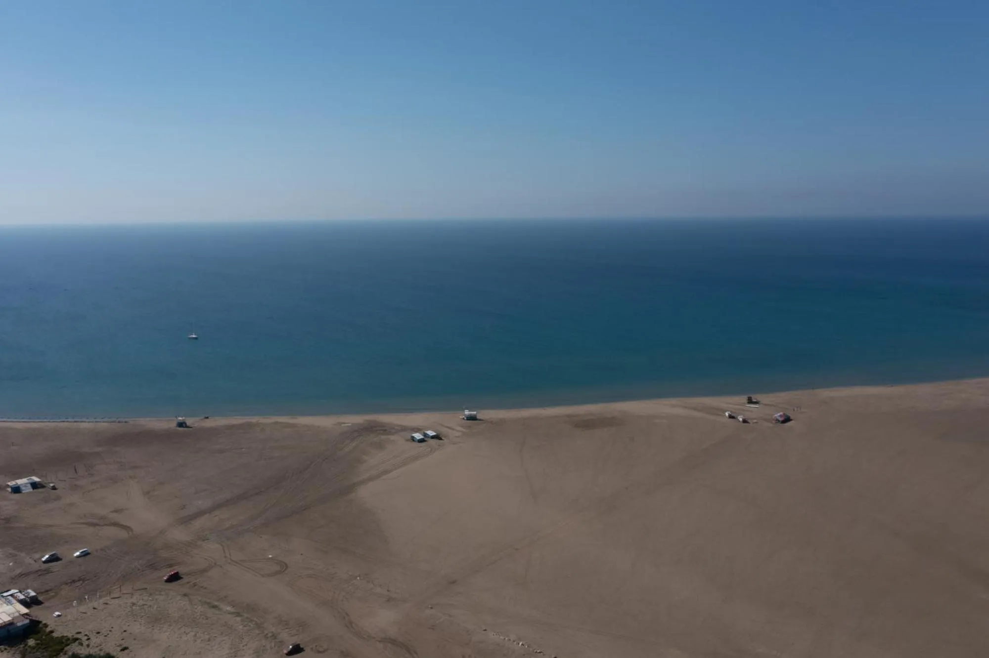 Beach in Prasonisi Light House Boutique Hotel