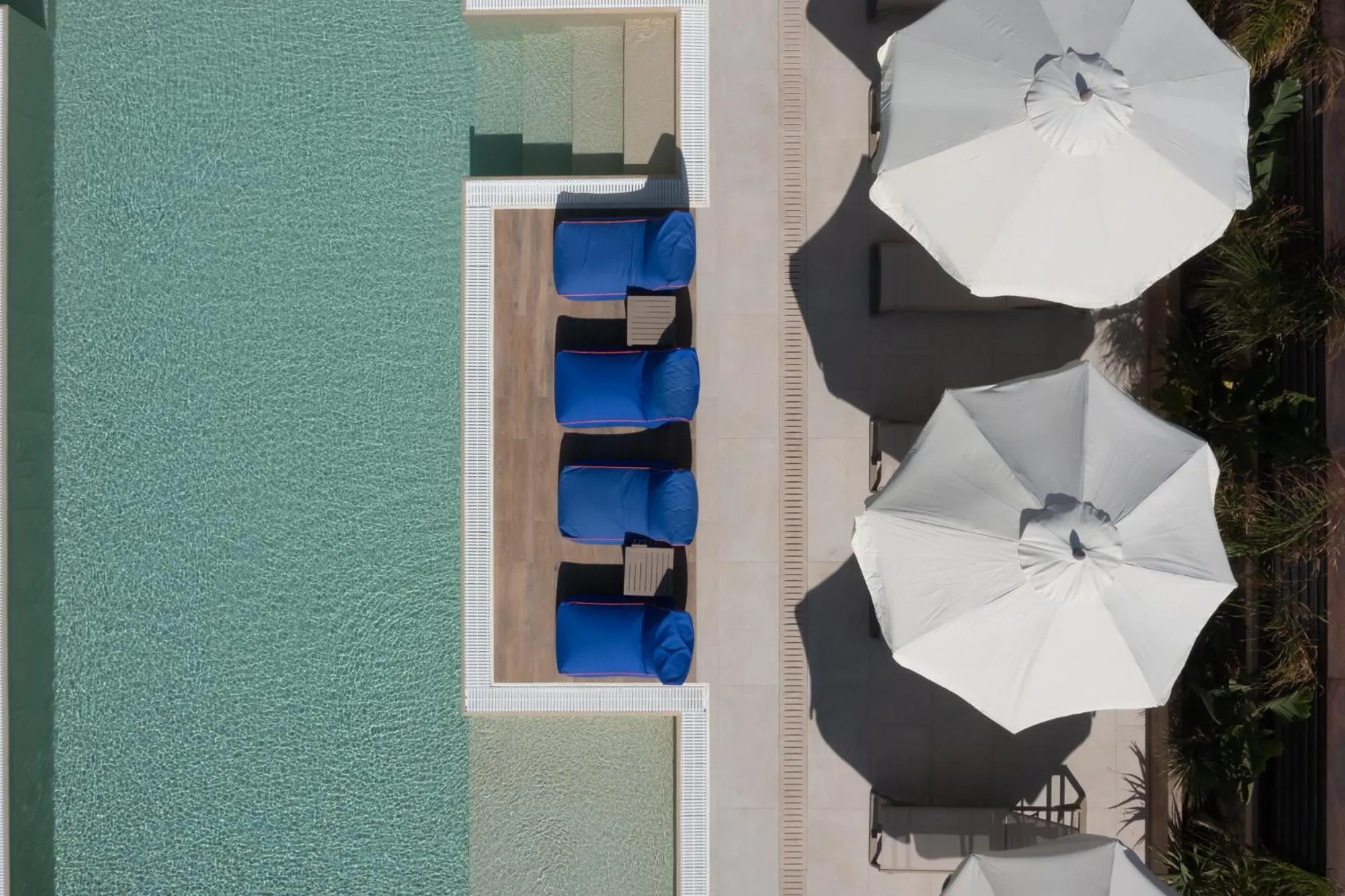 Pool view in Prasonisi Light House Boutique Hotel