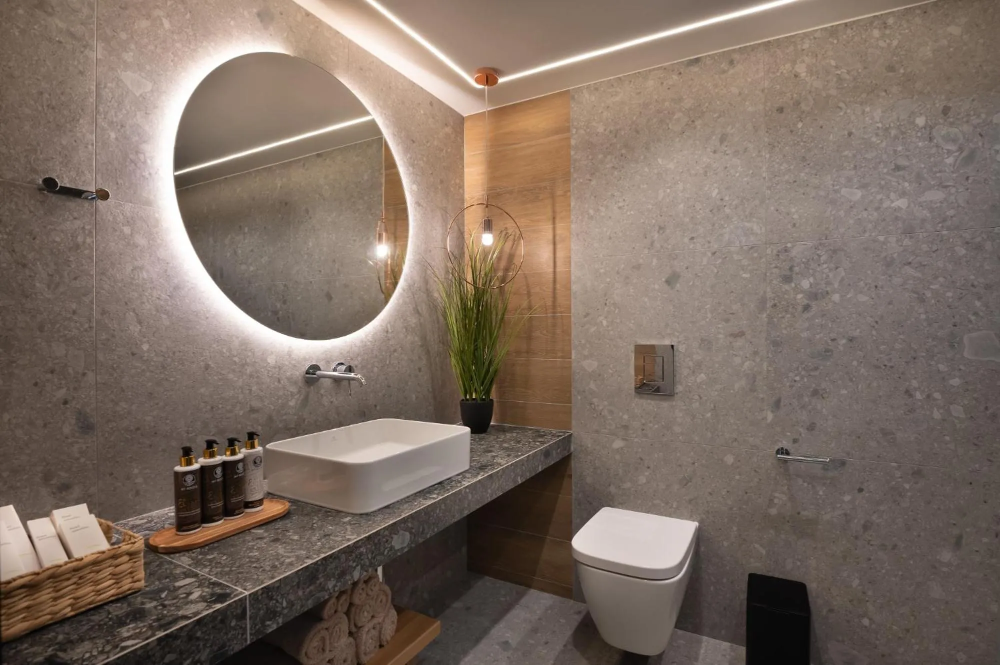 Bathroom in Prasonisi Light House Boutique Hotel