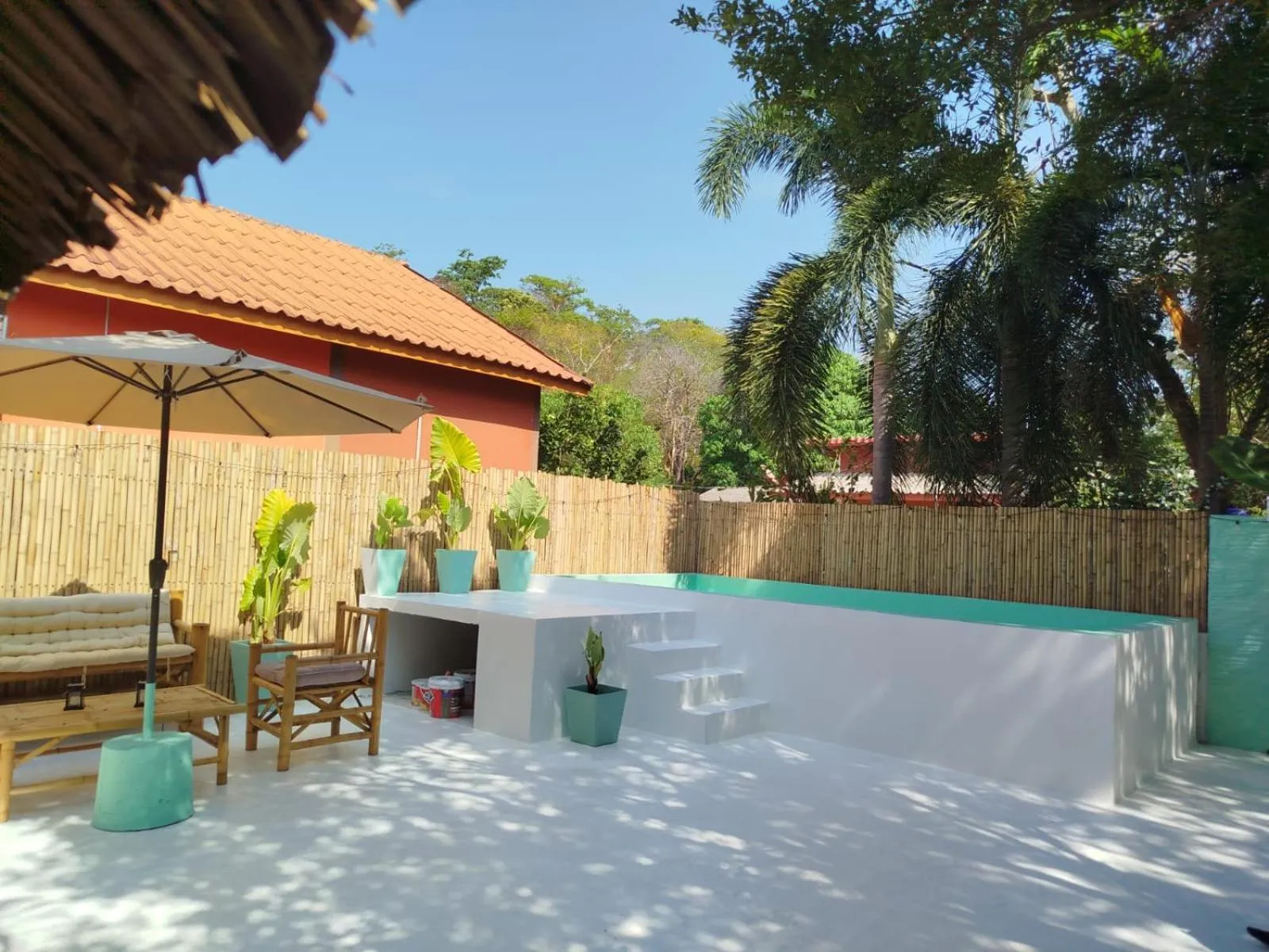 Garden in Luana Villas