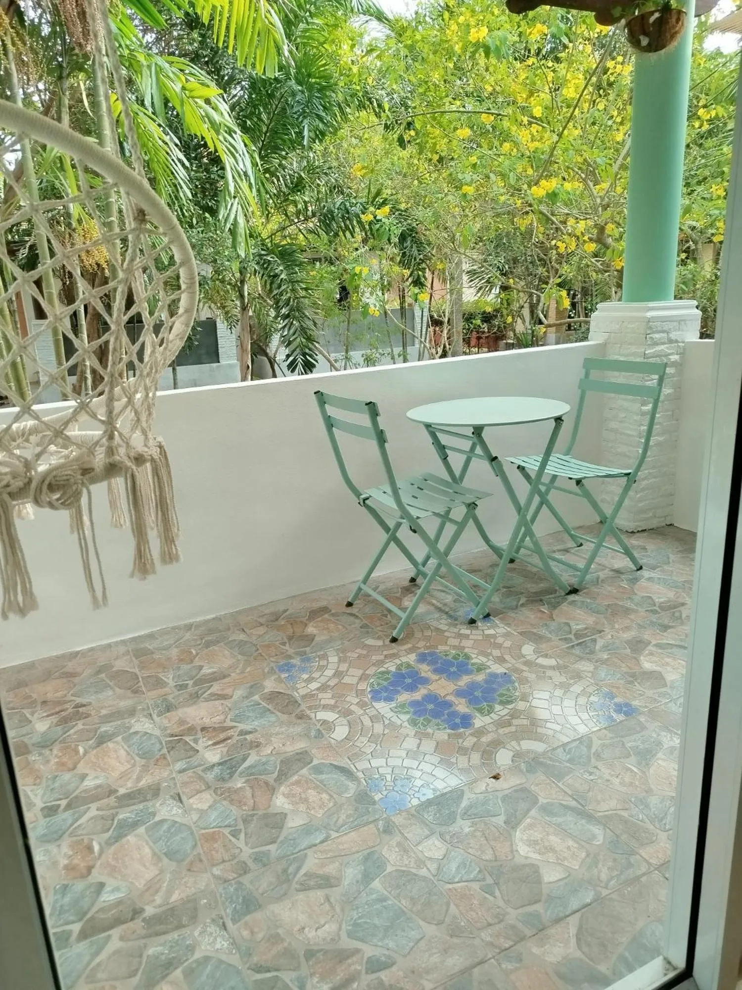 Swimming pool in Luana Villas