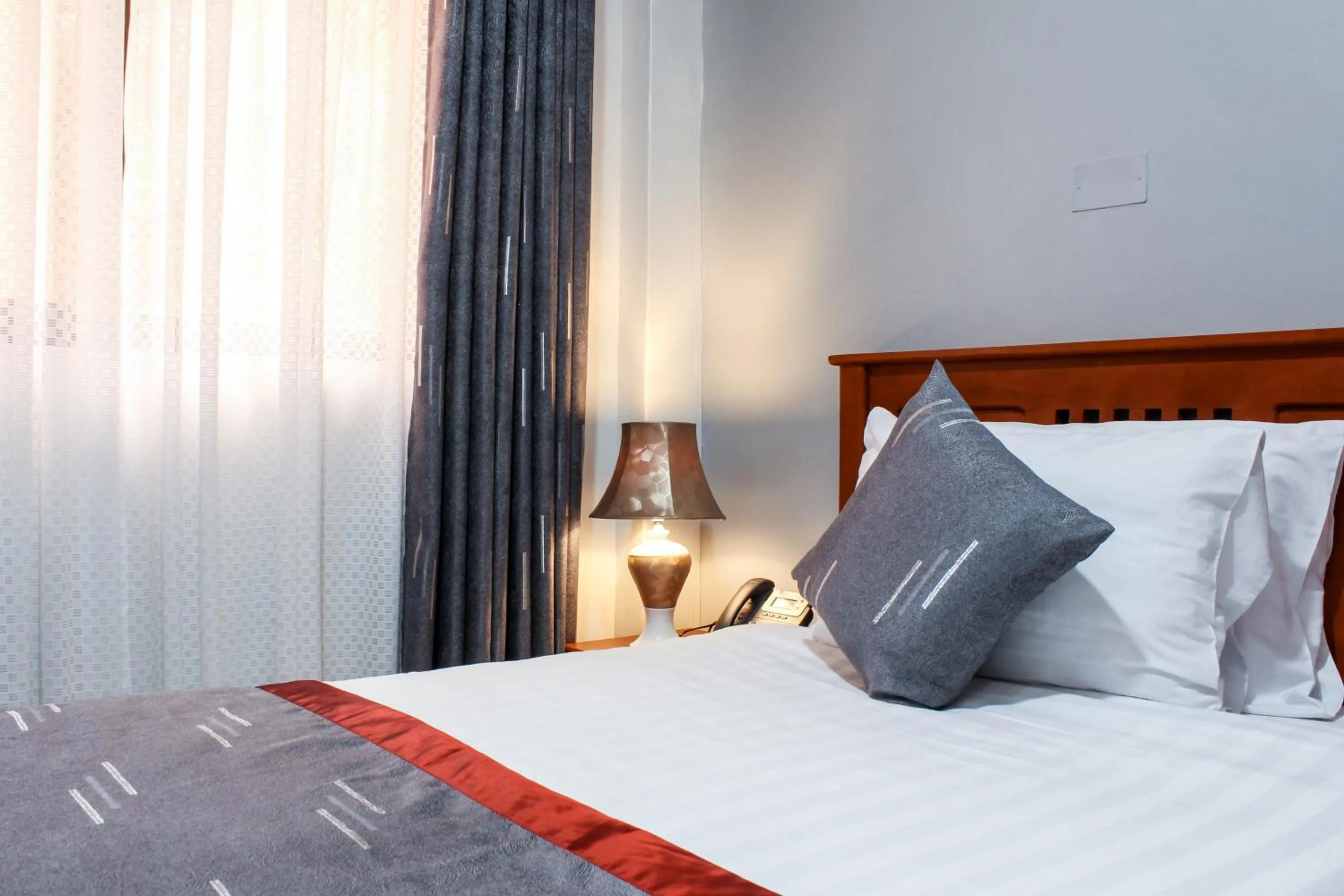 Bed in Excelsis Garden Hotels - Kampala