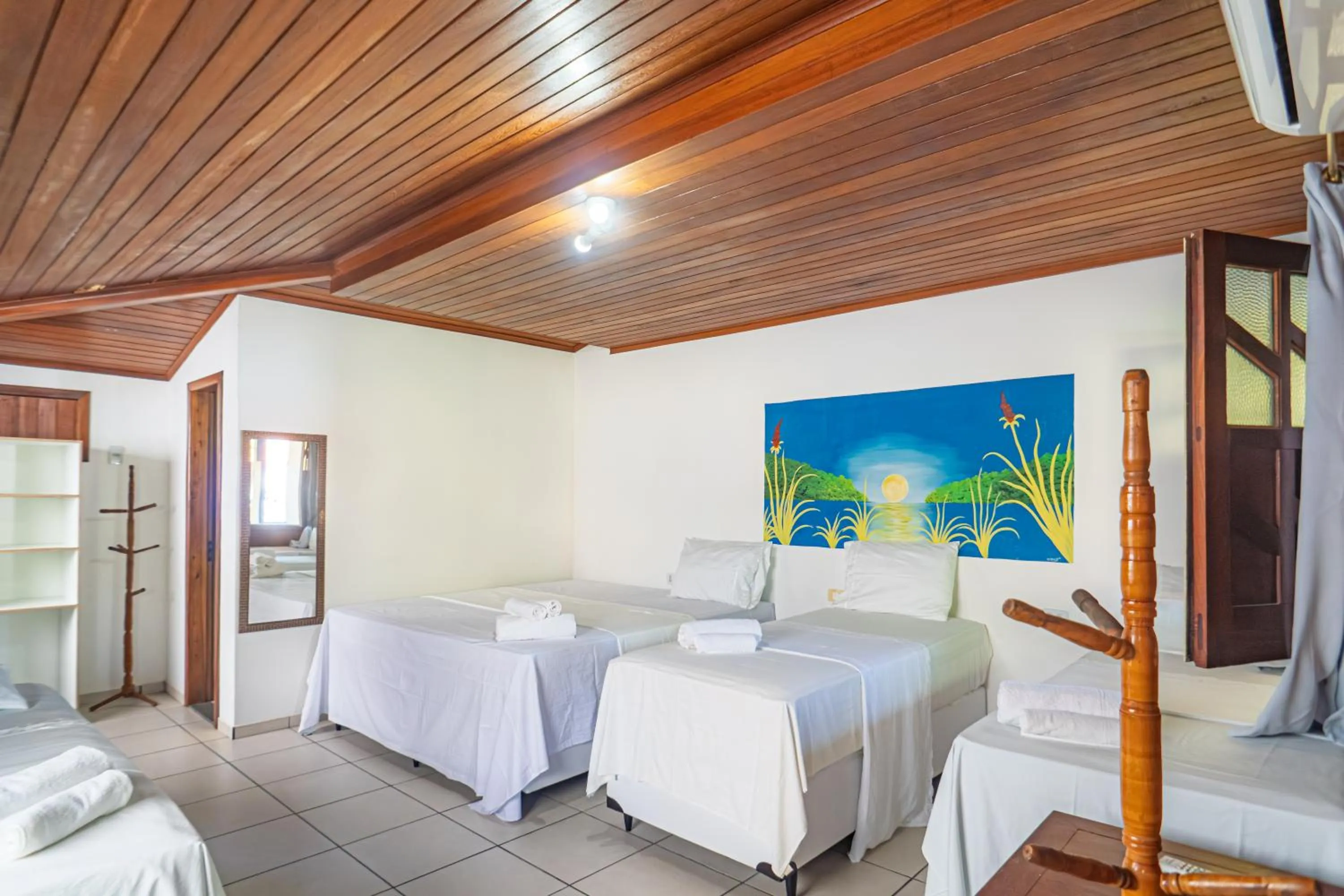 Bed in Brisa do Caitá Praia Hotel