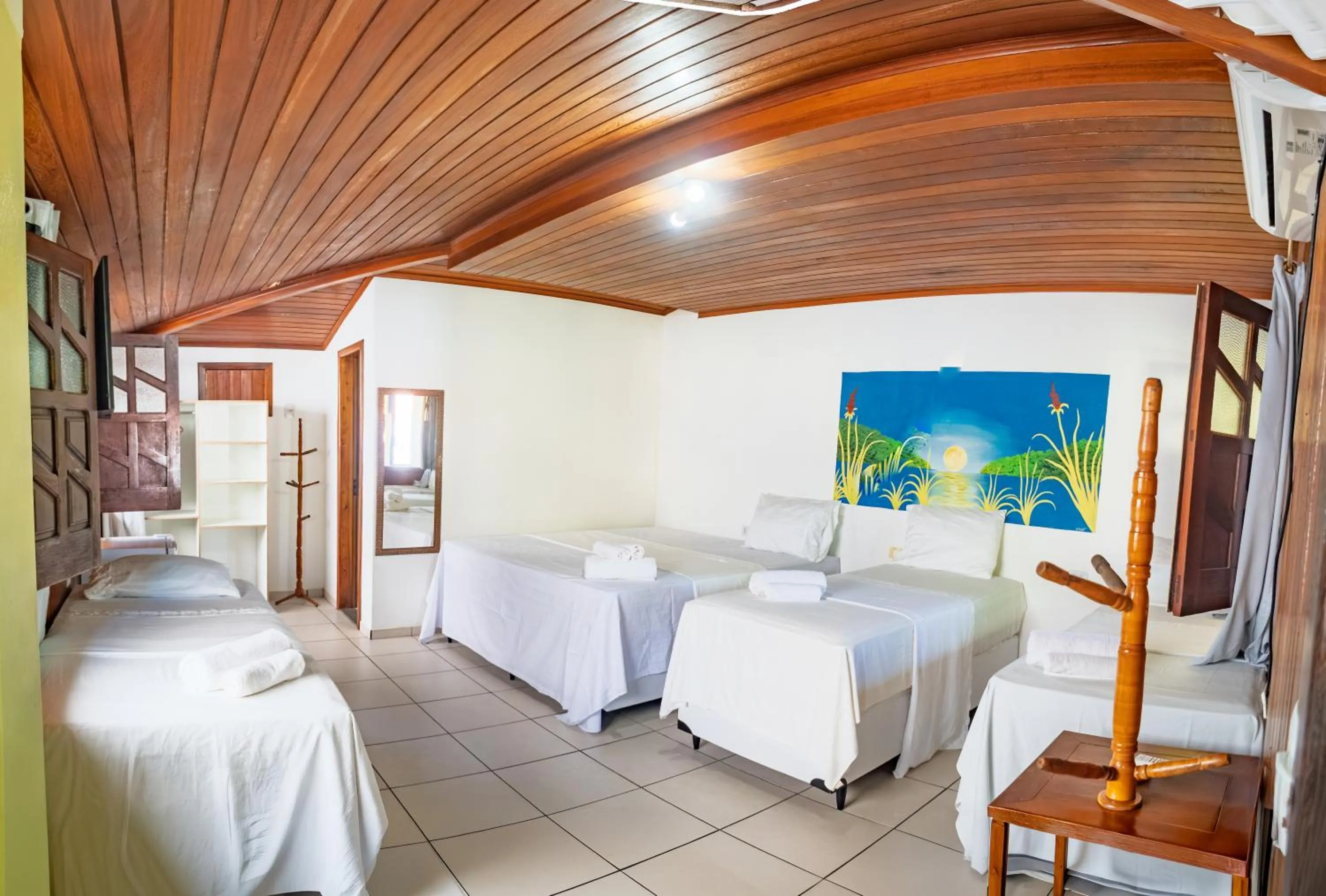 Bed in Brisa do Caitá Praia Hotel