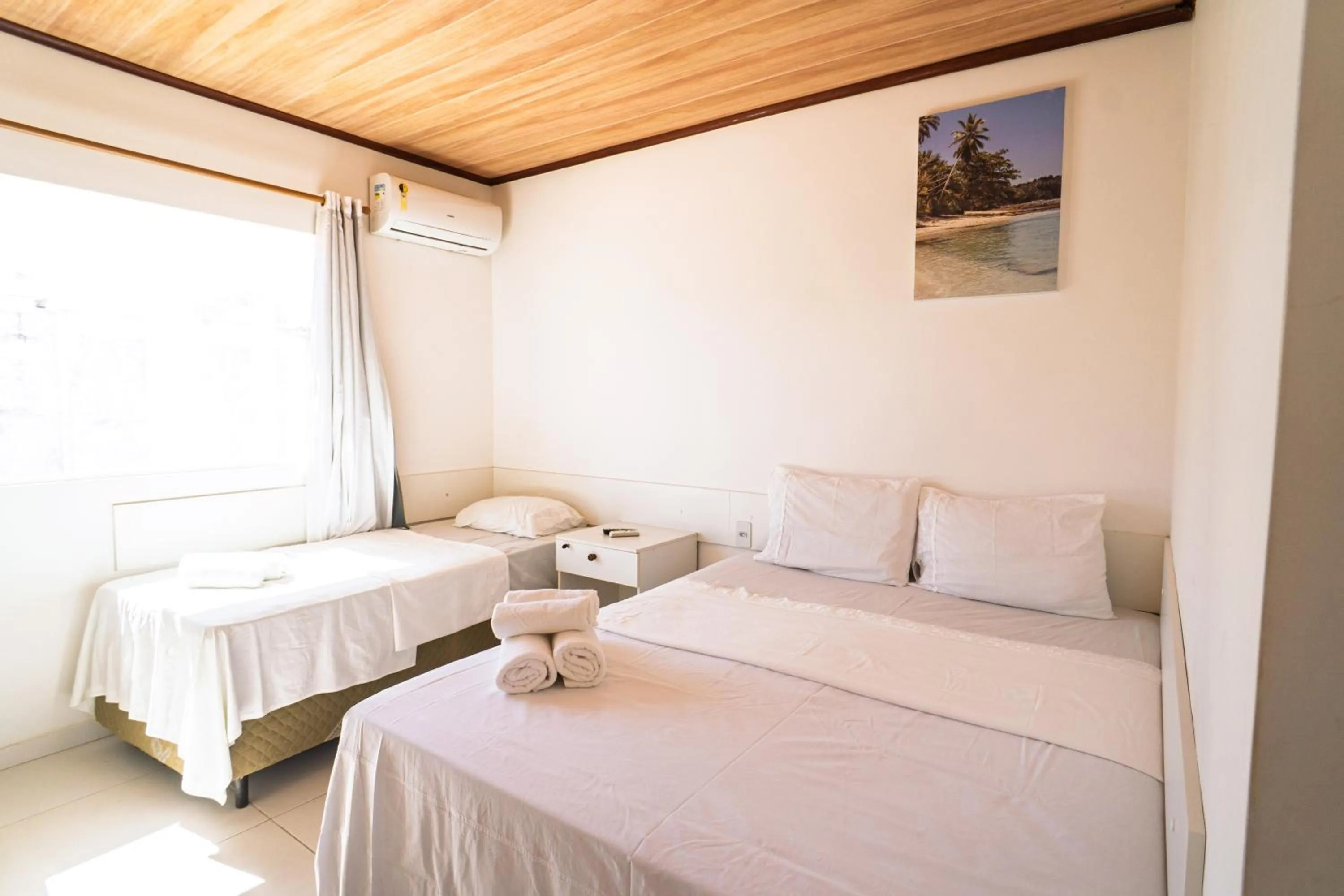 Bed in Brisa do Caitá Praia Hotel