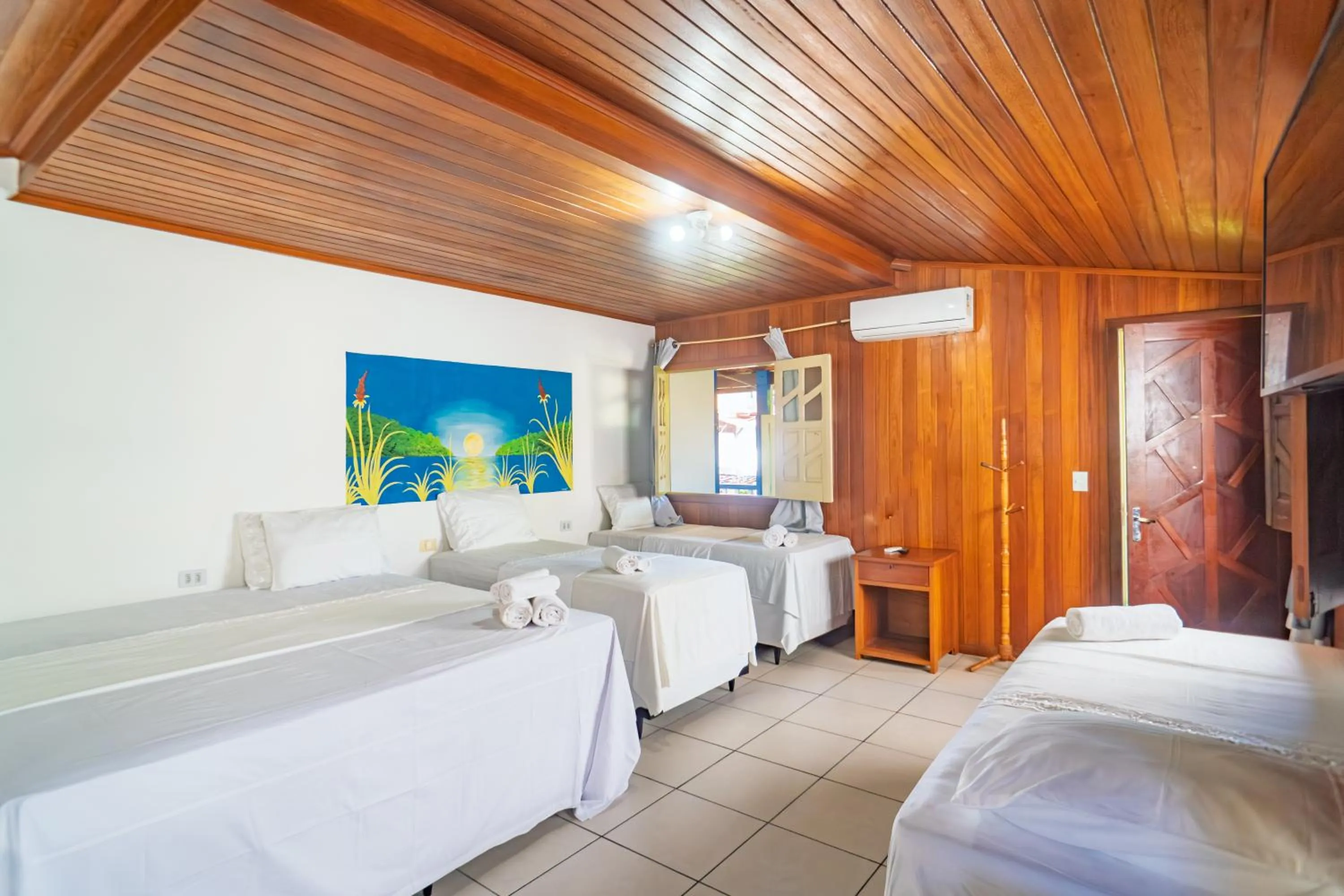 Bed in Brisa do Caitá Praia Hotel