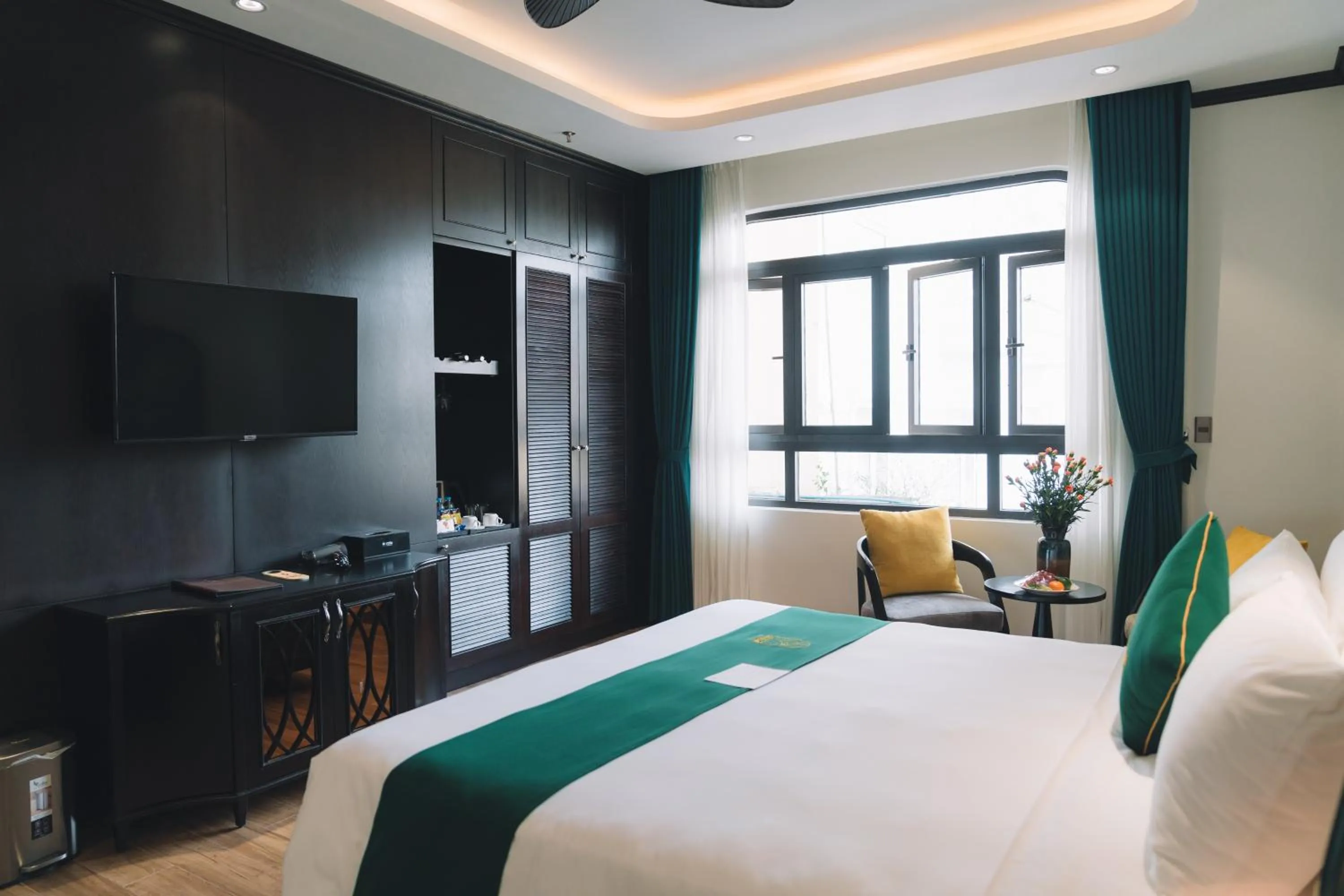 Bedroom, Bed in Goldient Boutique Hotel