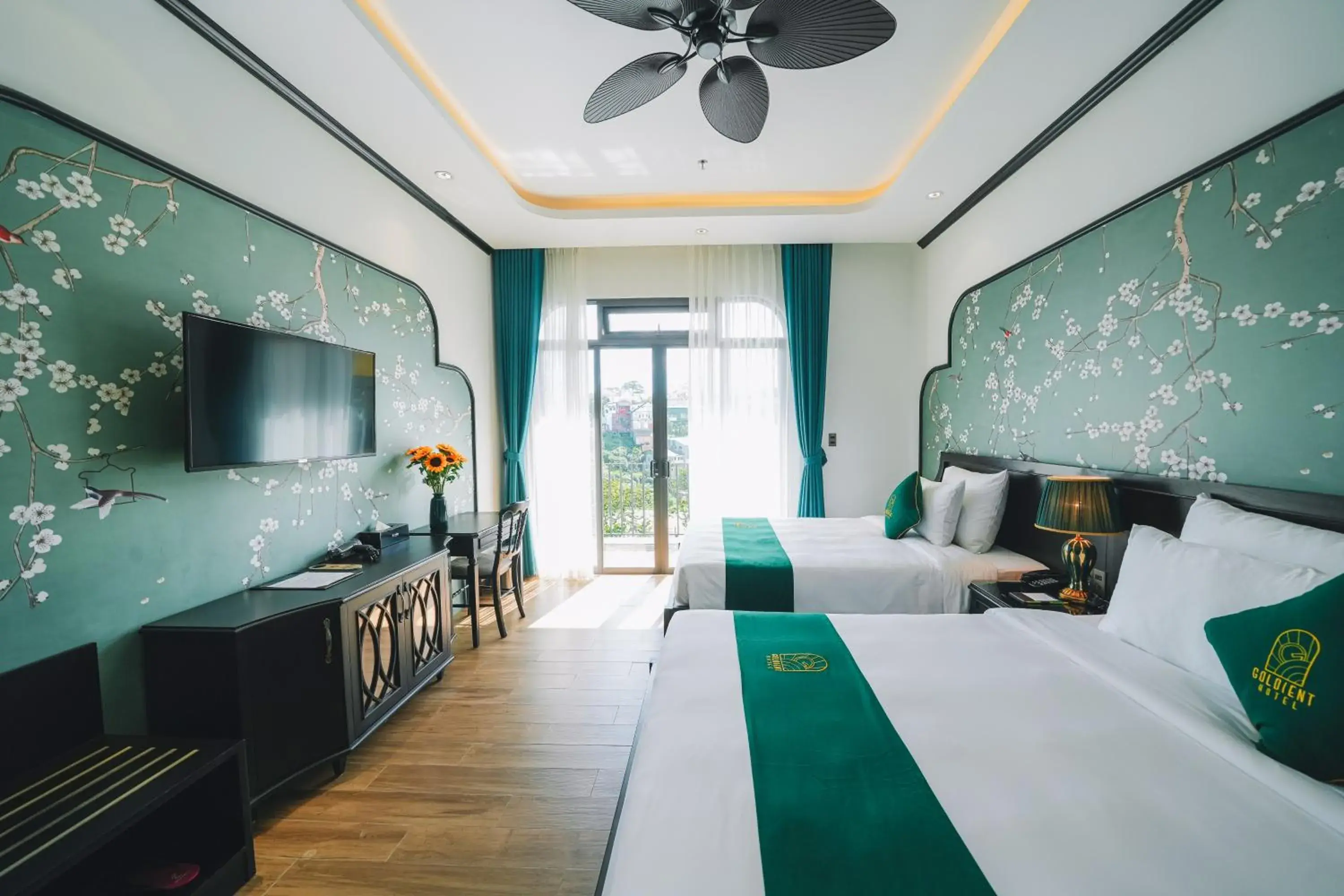 Triple Room with Balcony in Goldient Boutique Hotel Triple Room with Balcony in Goldient Boutique Hotel