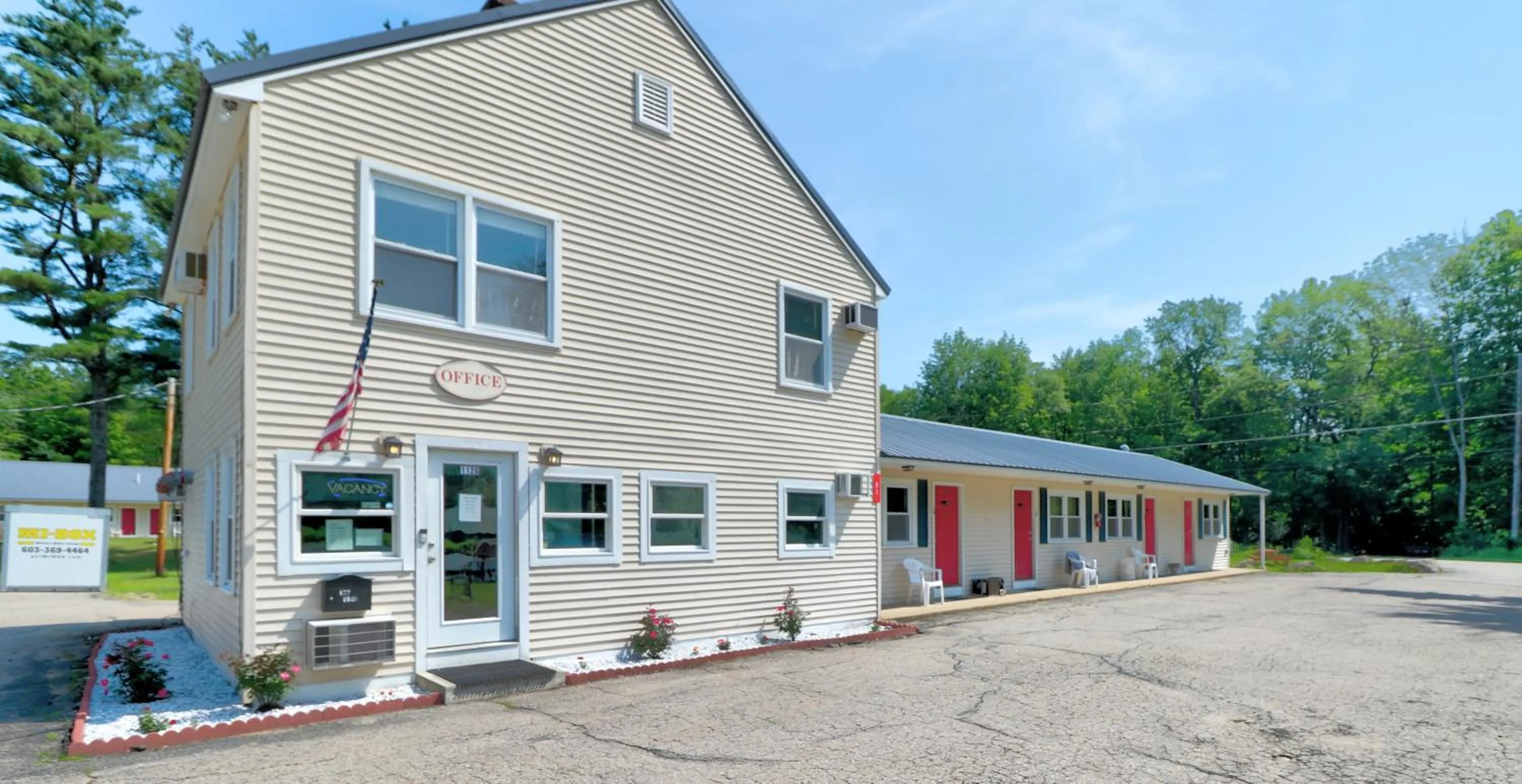 Property building in The Villager Motel