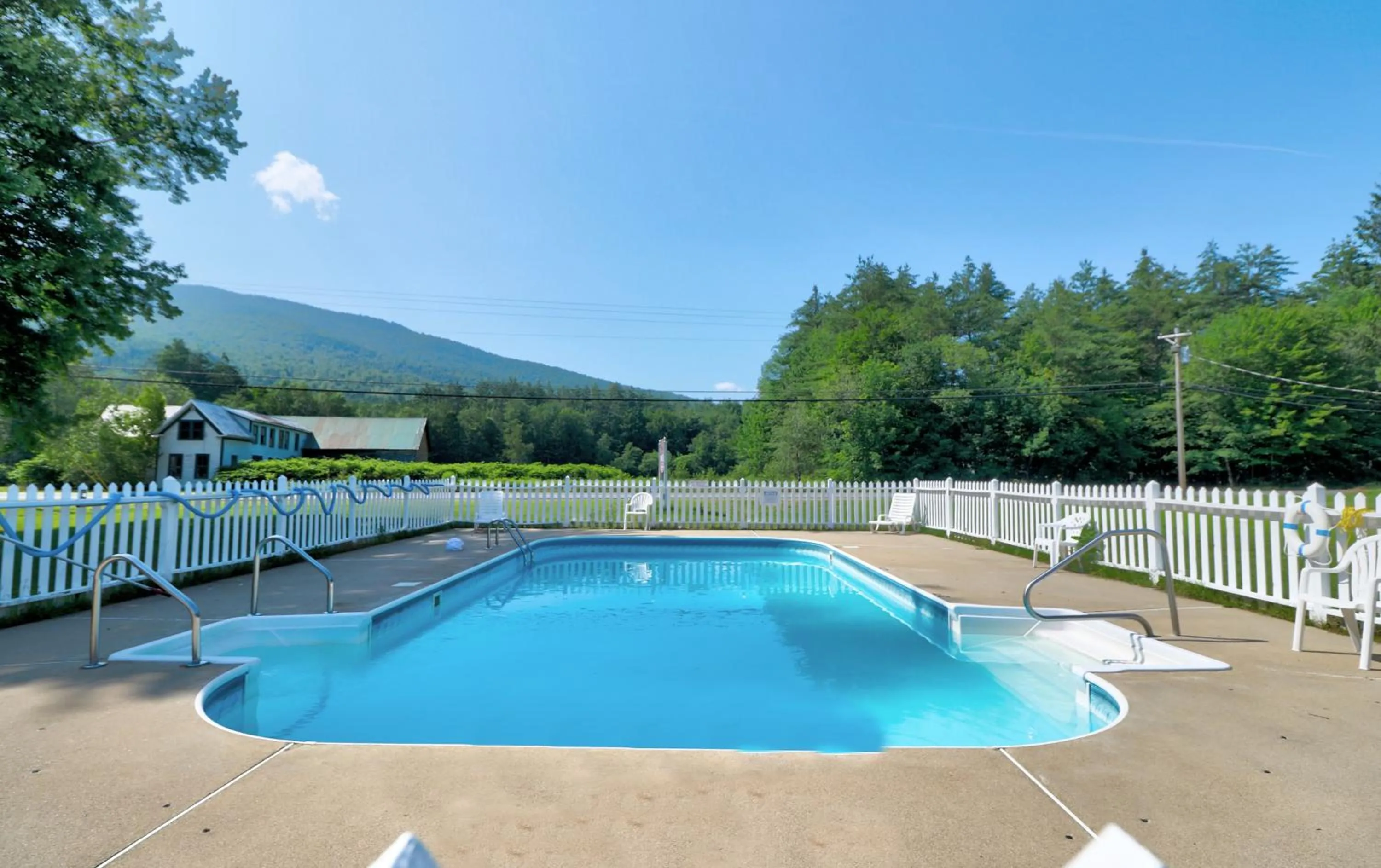 Swimming pool in The Villager Motel