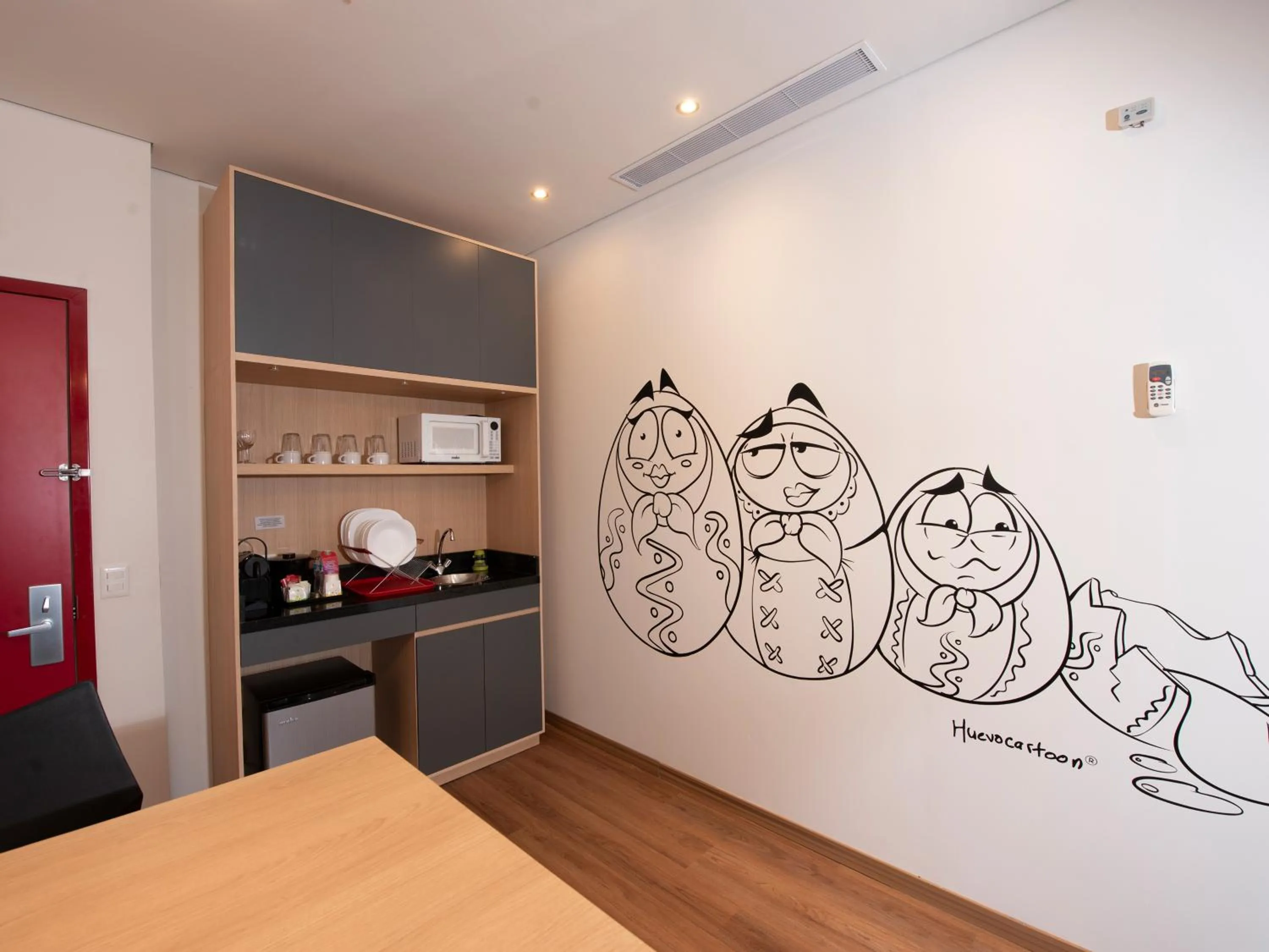 kitchen in Ramada Encore by Wyndham Queretaro