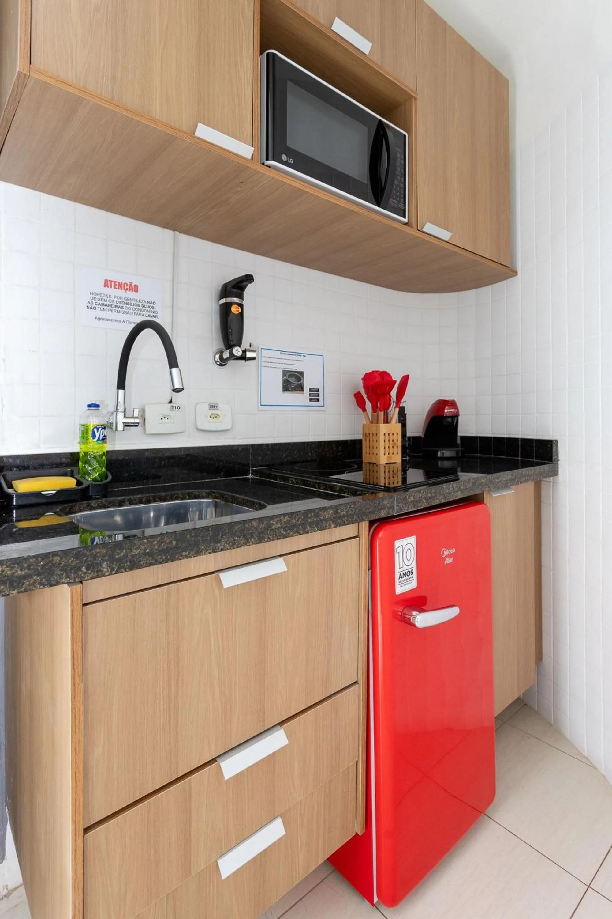 Kitchen or kitchenette in Impecável c/ Garagem prox metrô hospitais e mto +!