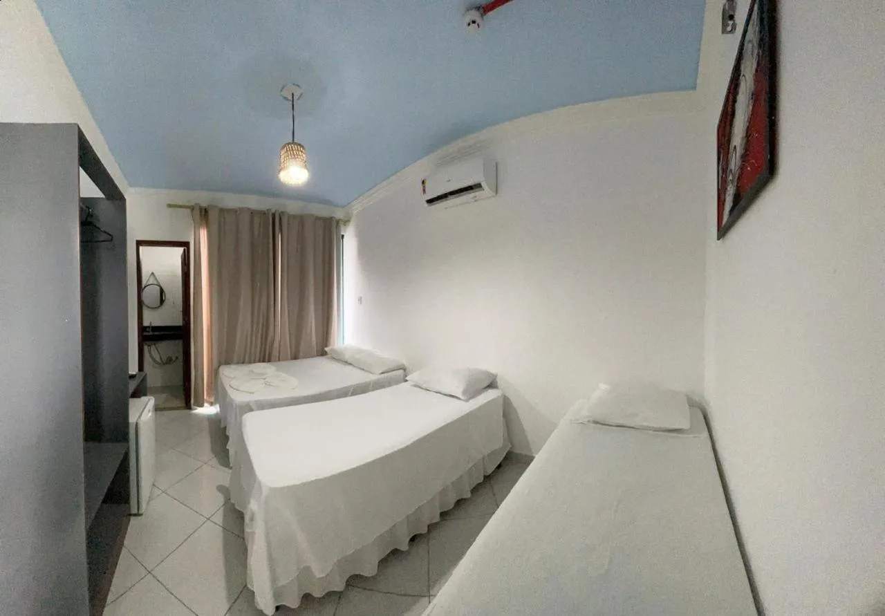 Bedroom, Bed in Pousada Santa Fé