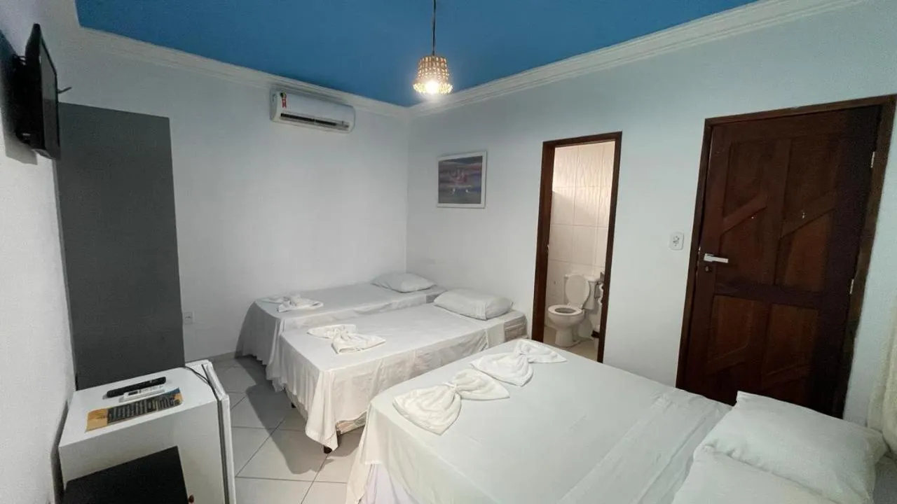 Bedroom, Bed in Pousada Santa Fé