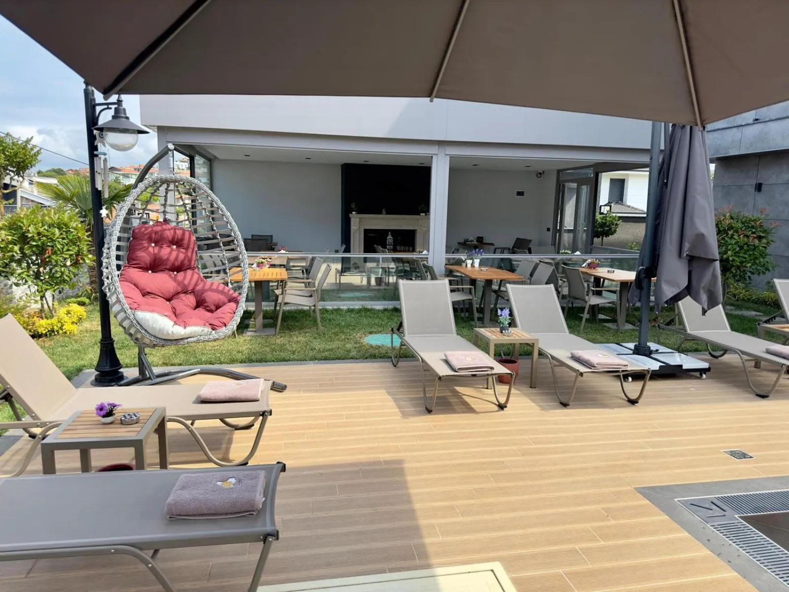 Patio in La Miel Şile