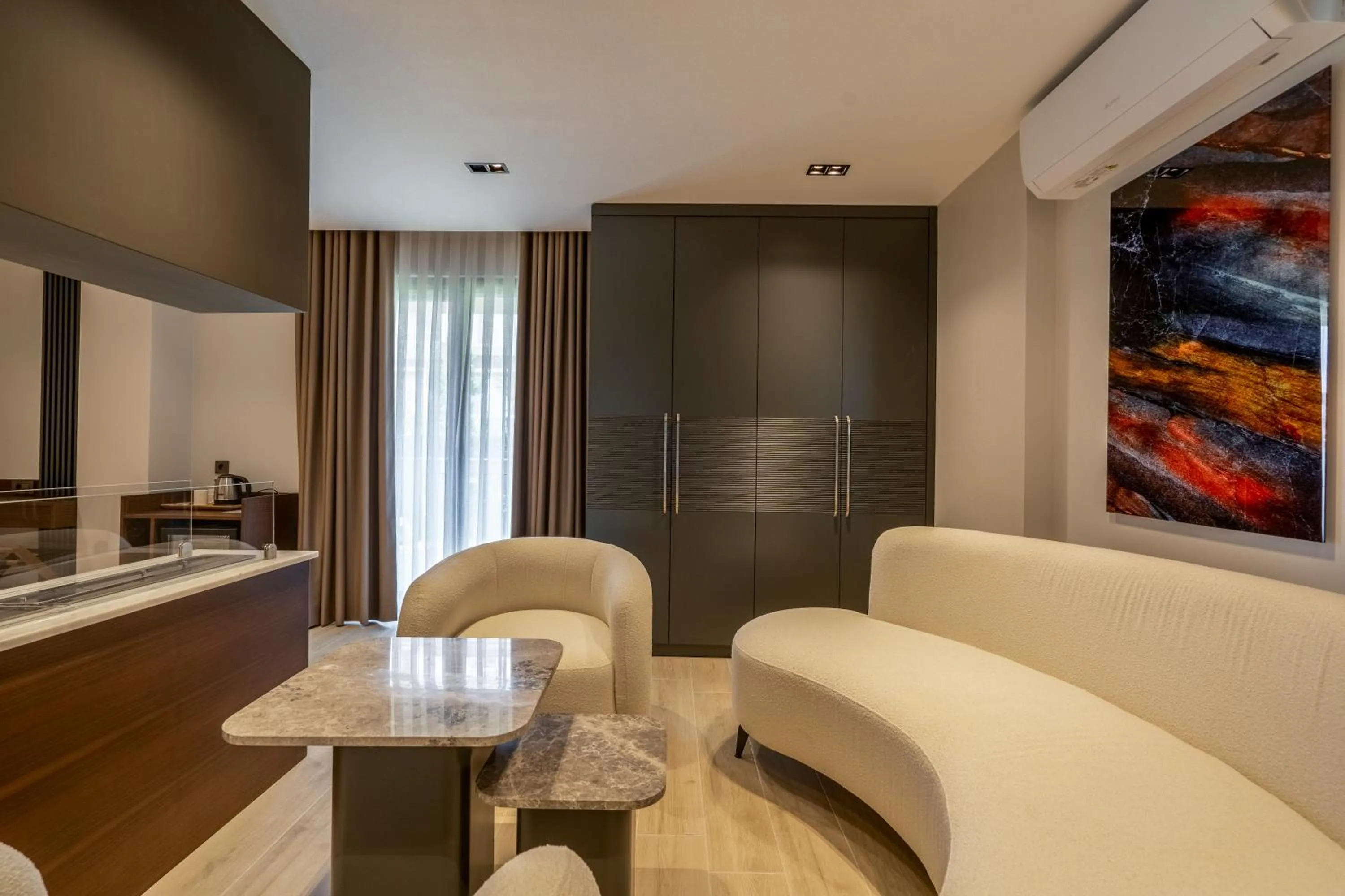 Seating area in La Miel Şile