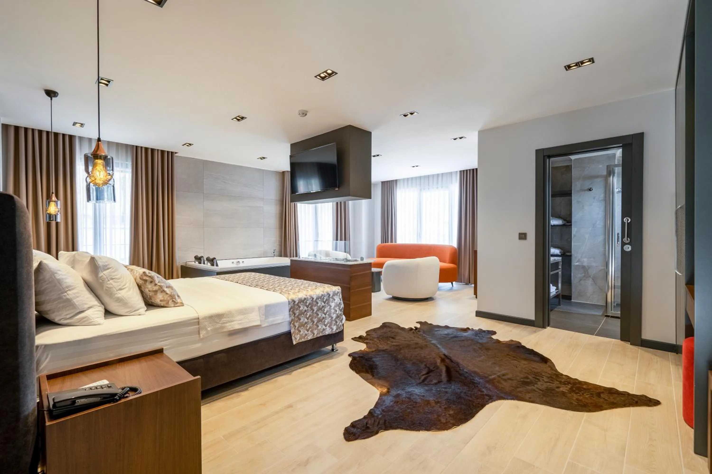 Photo of the whole room, Bed in La Miel Şile