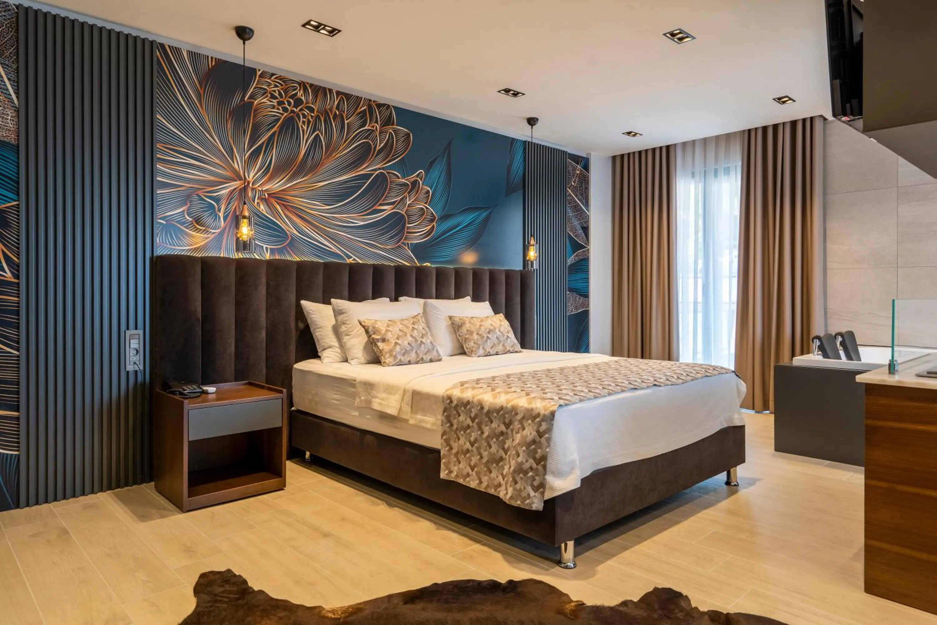 Photo of the whole room, Bed in La Miel Şile