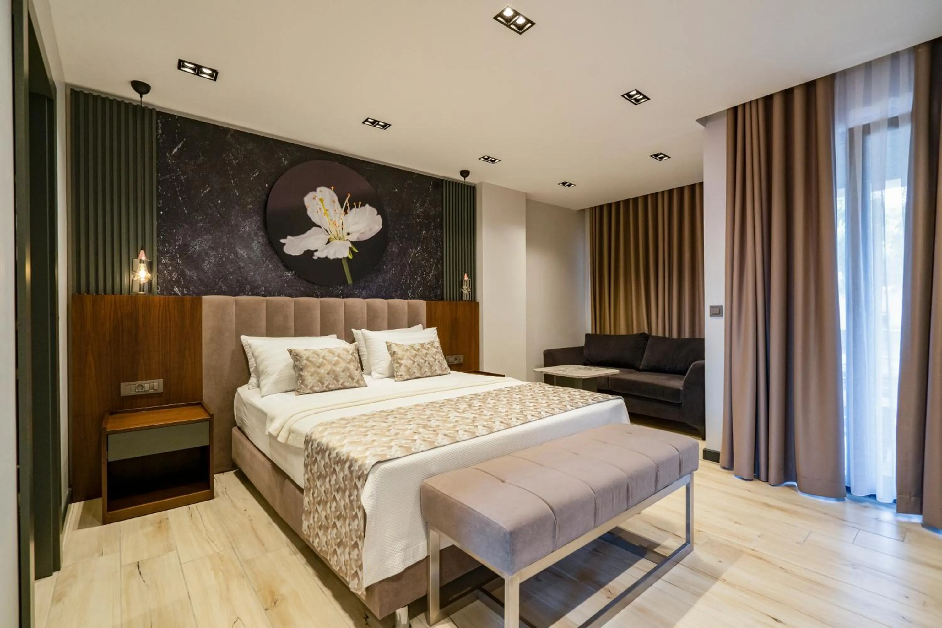 Photo of the whole room, Bed in La Miel Şile