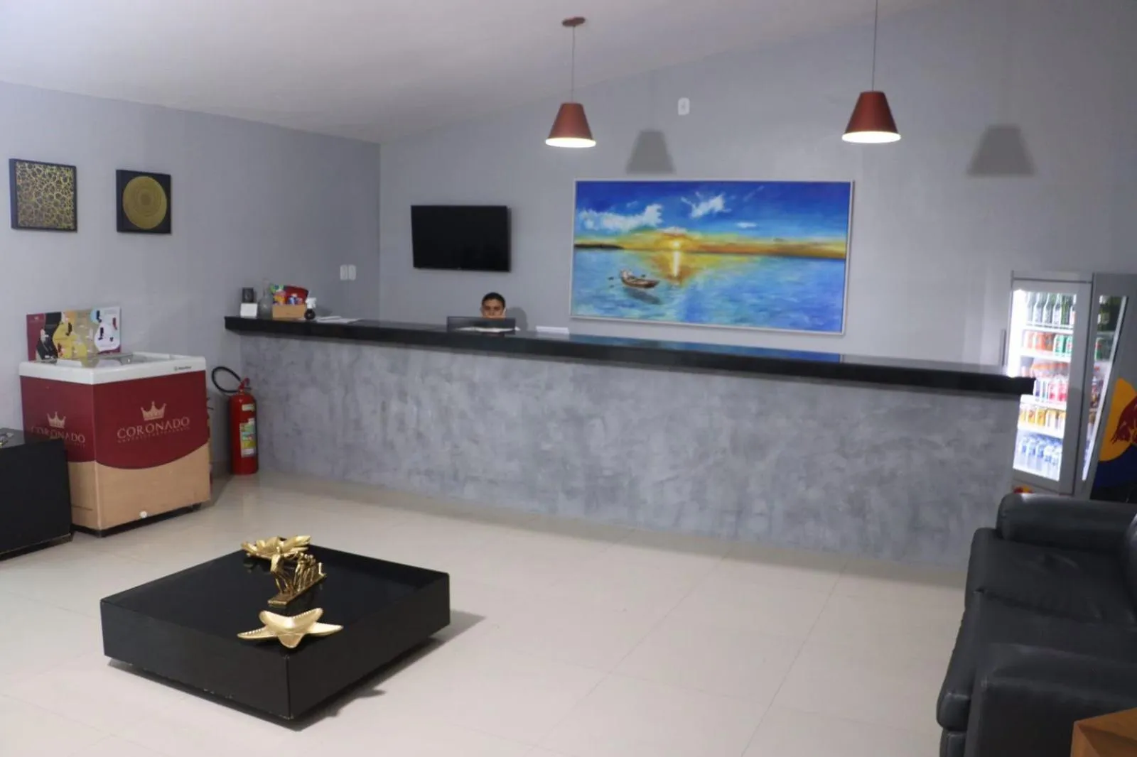 Lobby or reception in Onix Hotel Praia de Piata