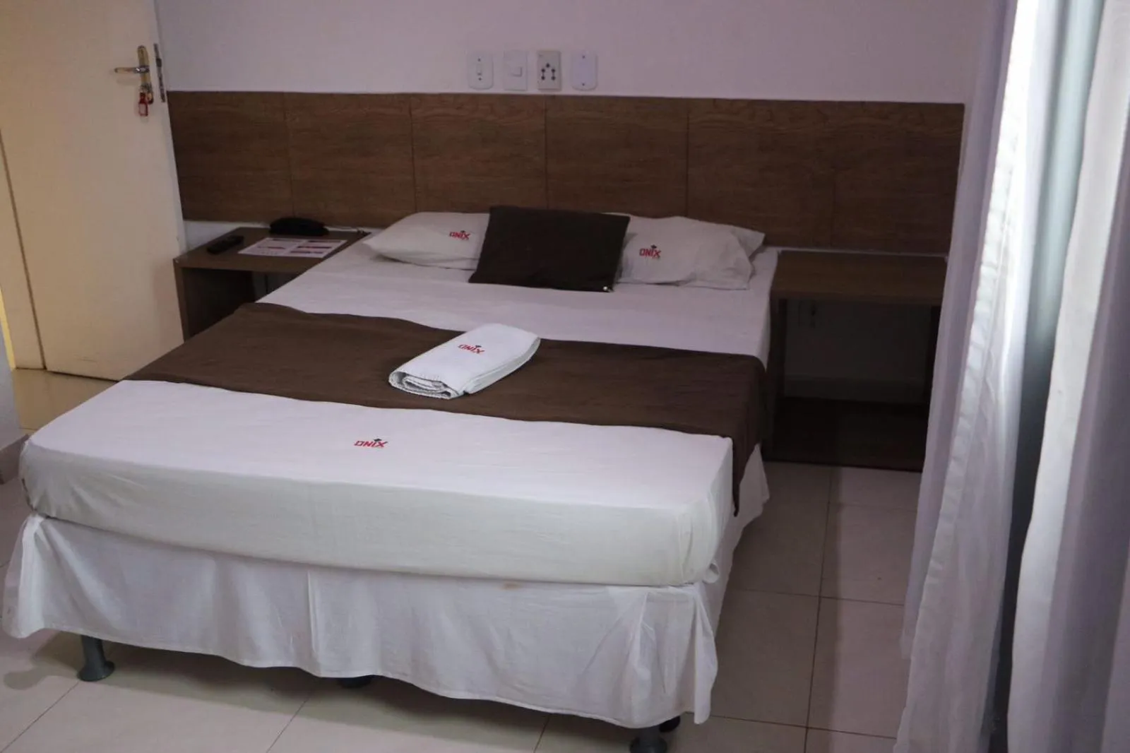 Bed in Onix Hotel Praia de Piata