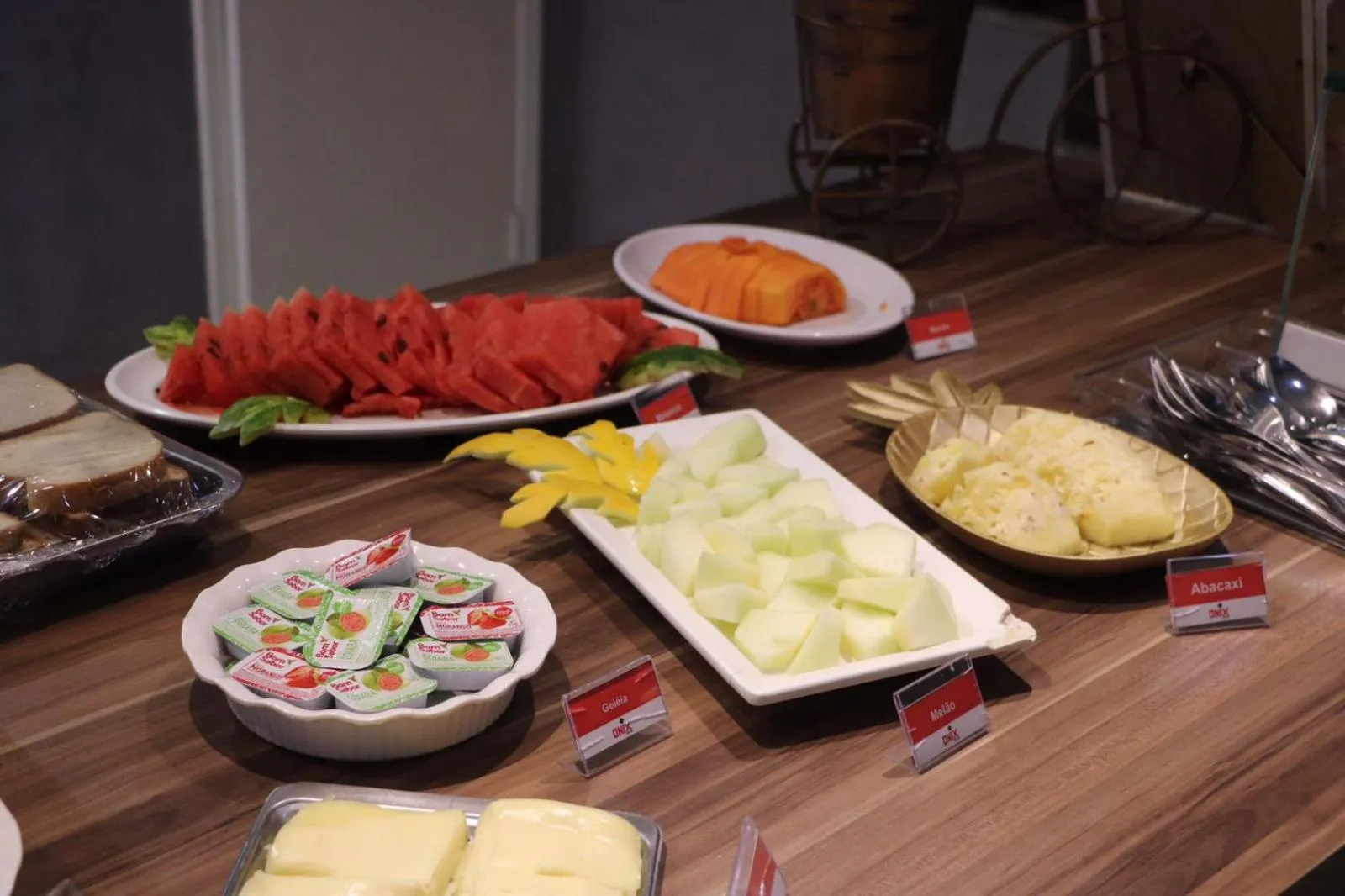 Buffet breakfast in Onix Hotel Praia de Piata