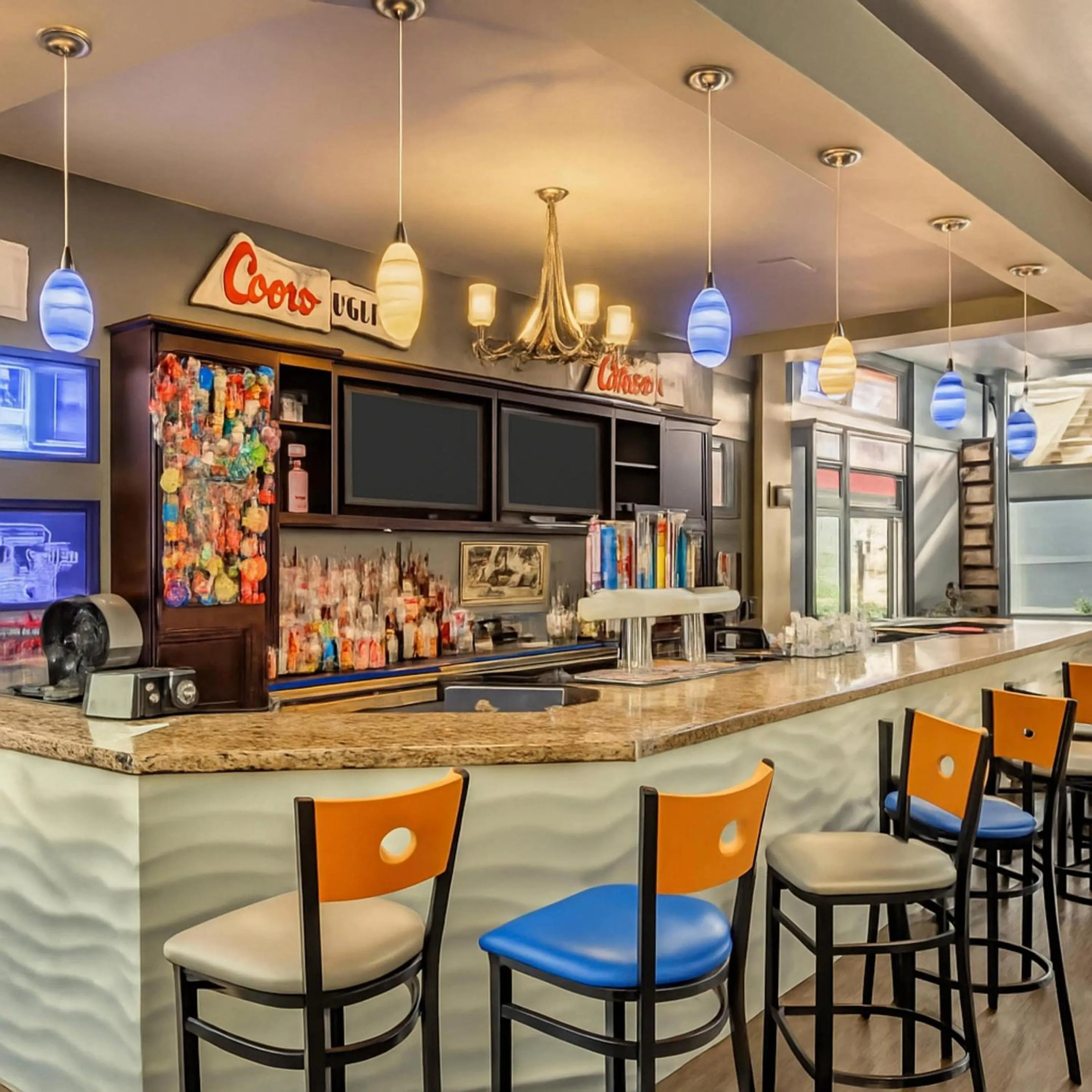 Restaurant/places to eat in Suburban Studios Salt Lake City Airport