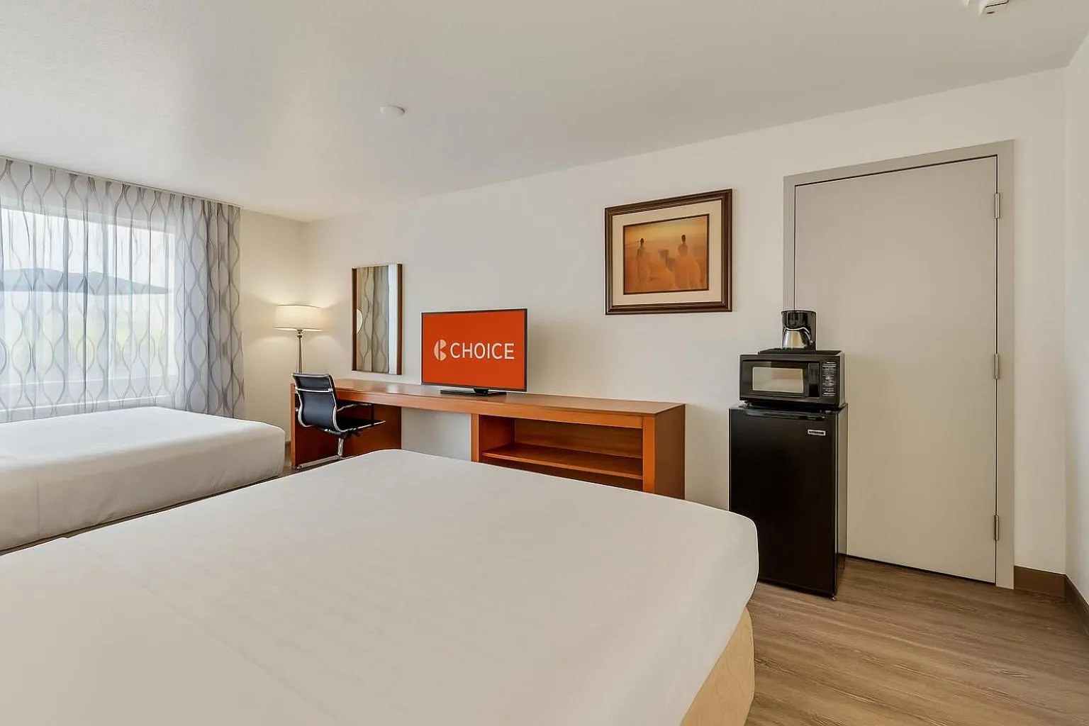 Bed in Suburban Studios Salt Lake City Airport