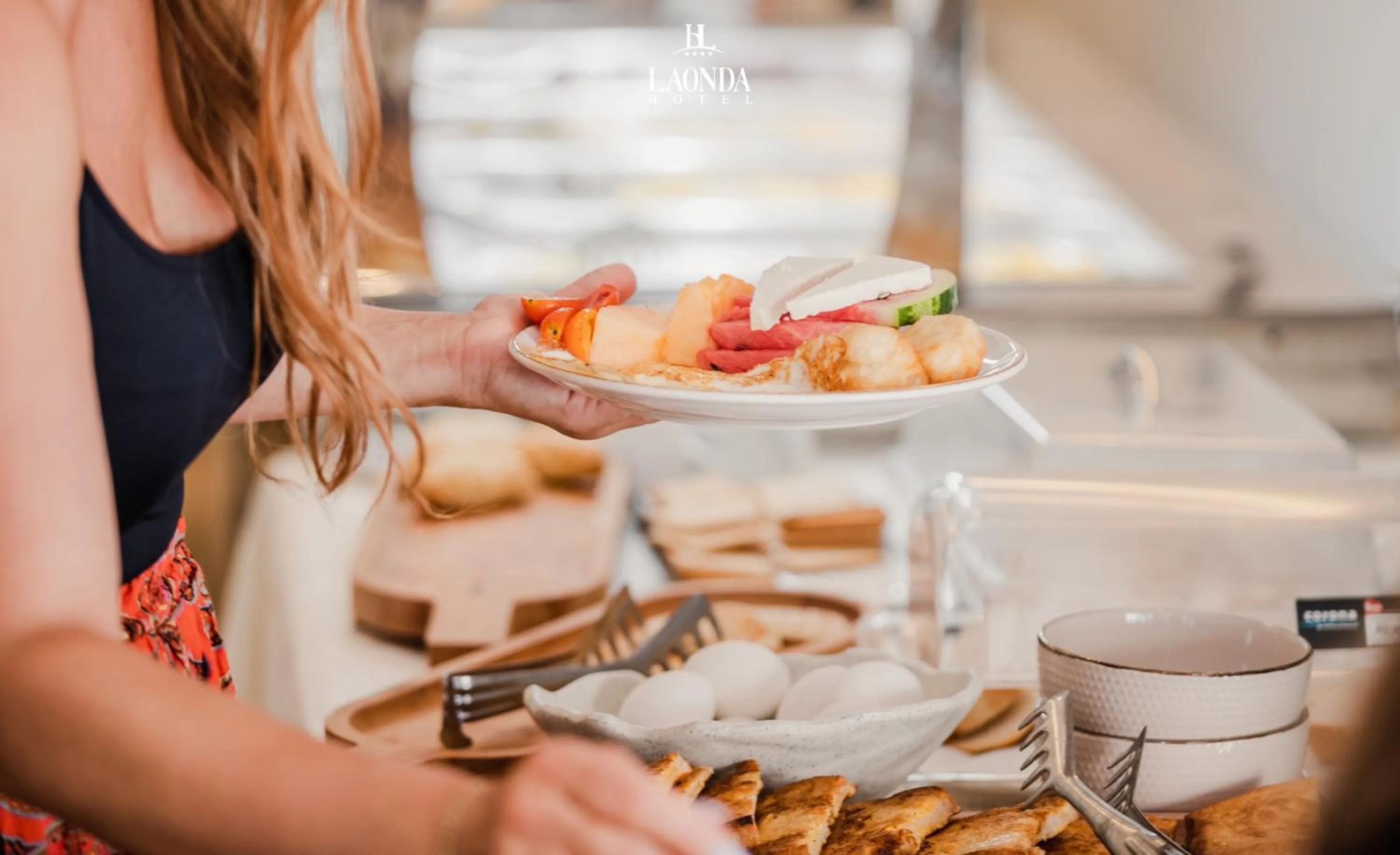 Buffet breakfast in La Onda Hotel Durres