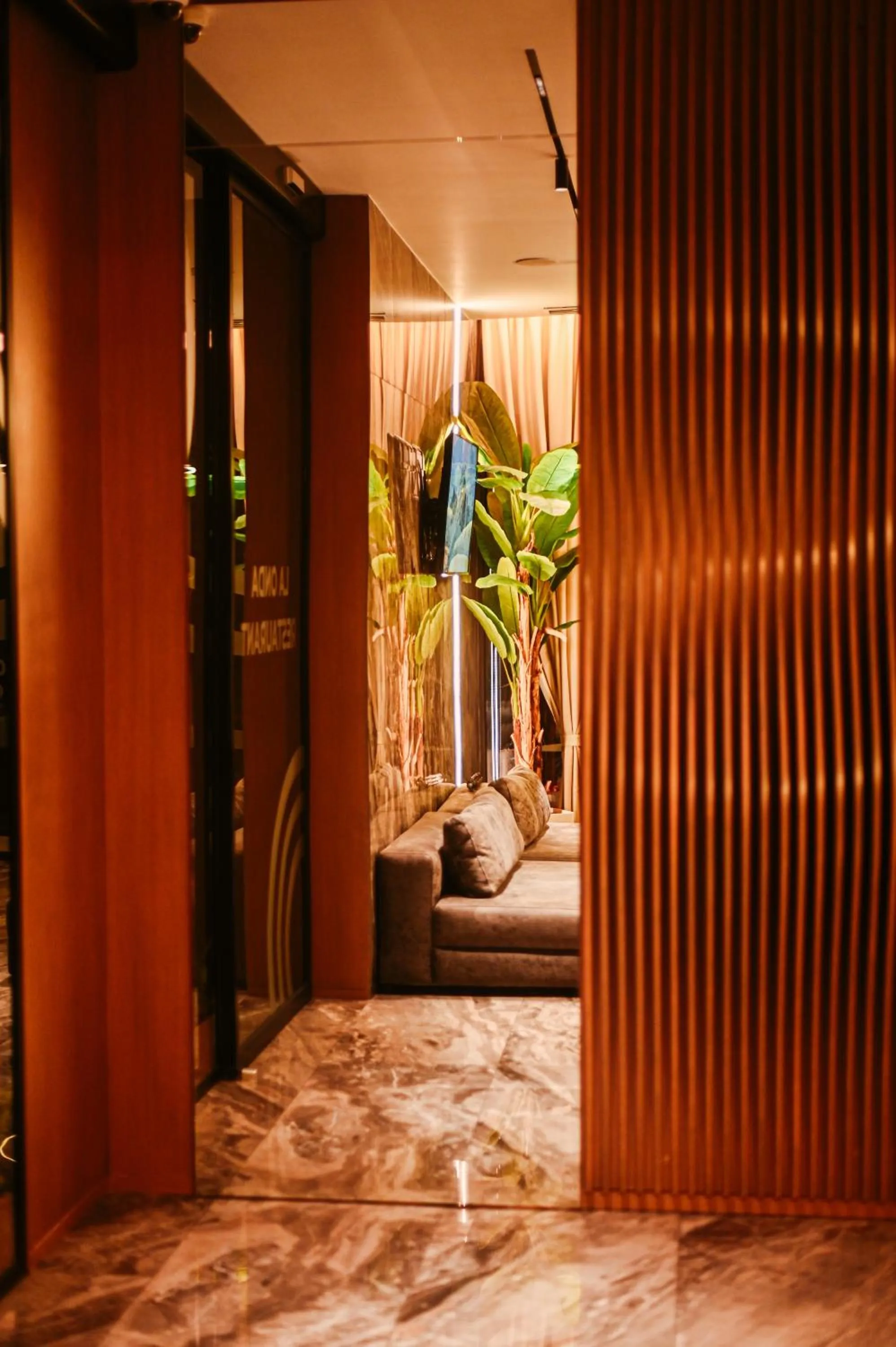 Seating area in La Onda Hotel Durres